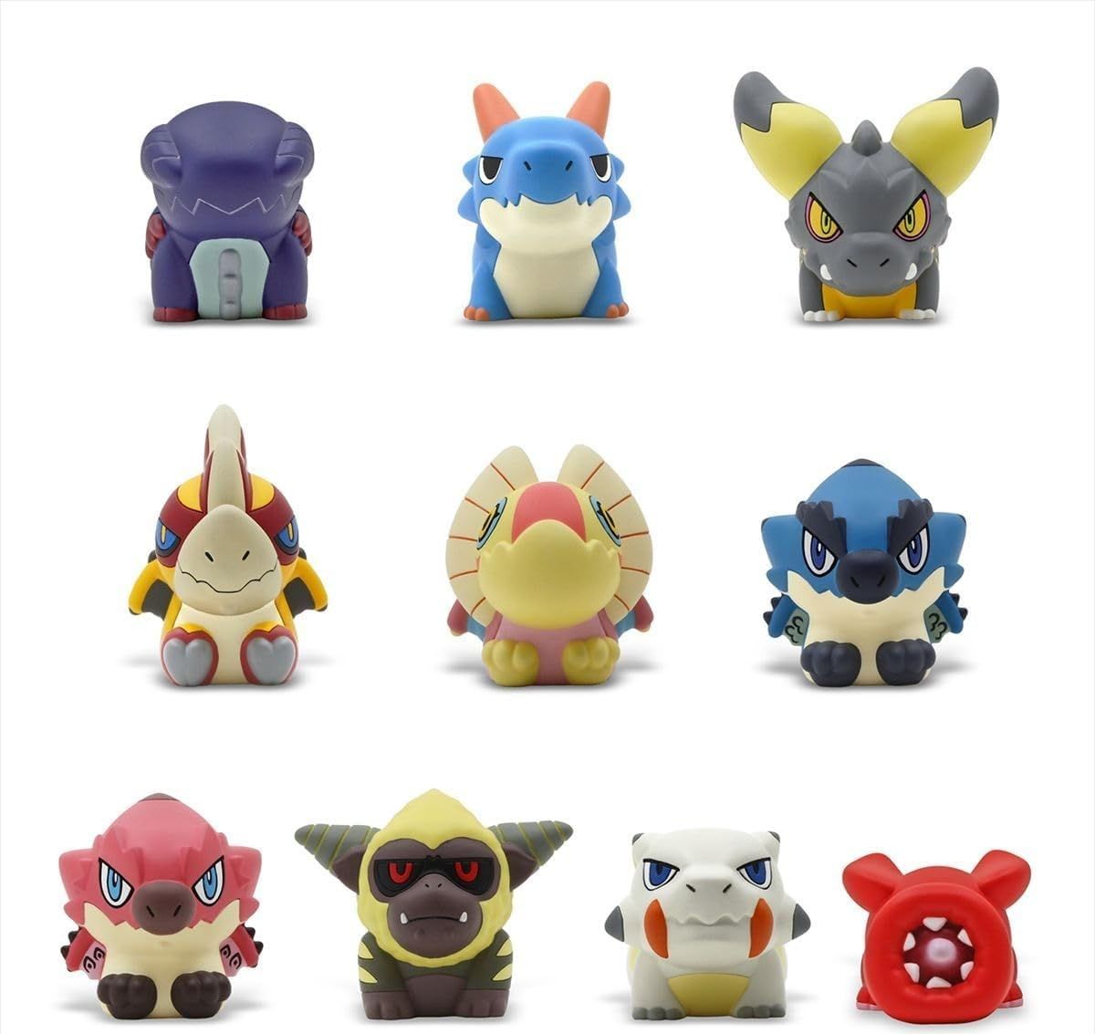 新品 カプコン モンスターハンター カプコンフィギュアビルダー フィンガーパペット Ｖｏｌ．２ １BOX 全高約30-50mm PVC