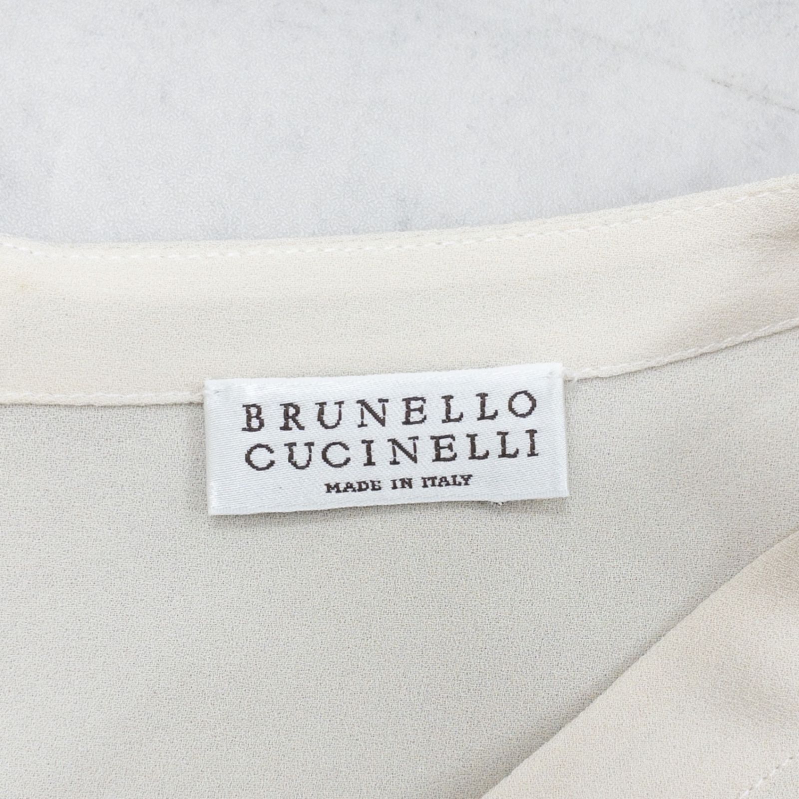 BRUNELLO CUCINELLI ブルネロクチネリ ノースリーブトップス モニーレ