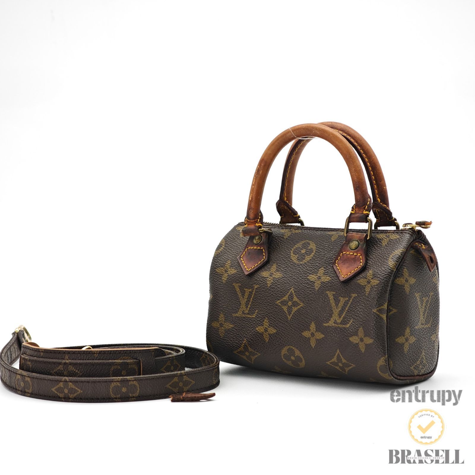 LOUIS VUITTON モノグラムミニスピーディ M41534 バッグ ハンドバッグ 