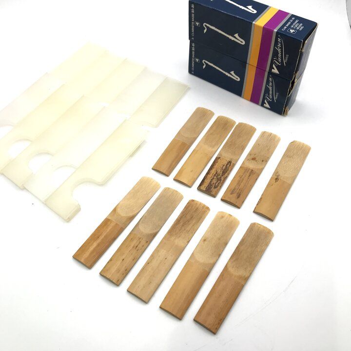 良品 Vandoren バンドーレン バスクラリネット リード セット まとめ 3