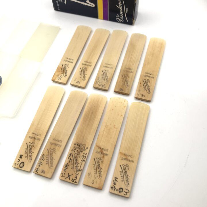 楽器・機材 良品 Vandoren バンドーレン バスクラリネット リード