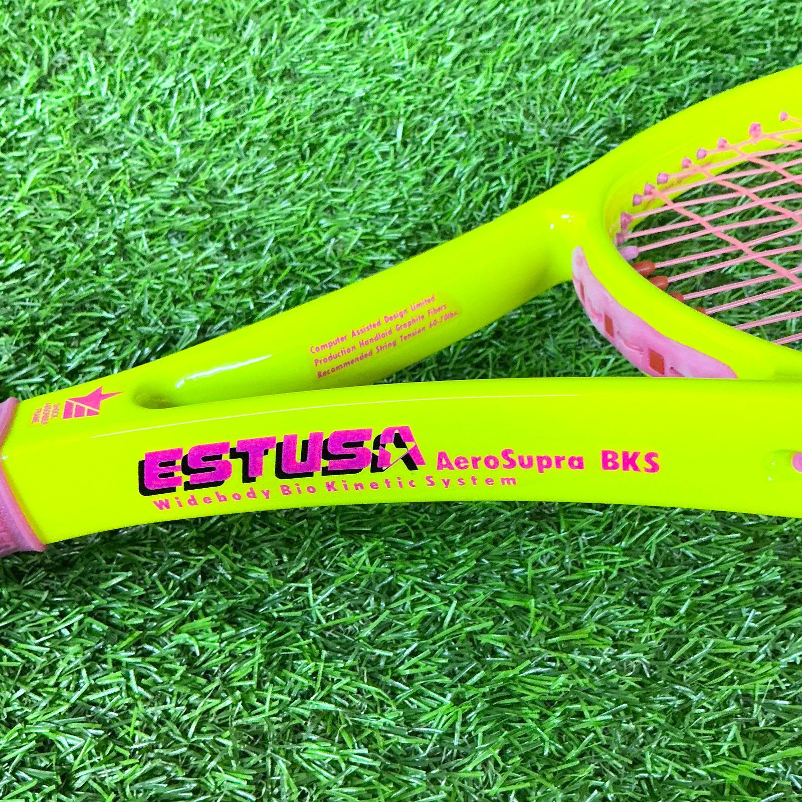 【希少】【美品】ESTUSA AeroSupra BKS ジミー・コナーズ 87 ESTUSA AeroSupra BKS ジミーコナーズモデル 硬式テニスラケット