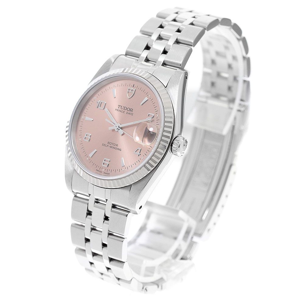 チュードル TUDOR 74034 プリンスデイト WGベゼル 自動巻き メンズ