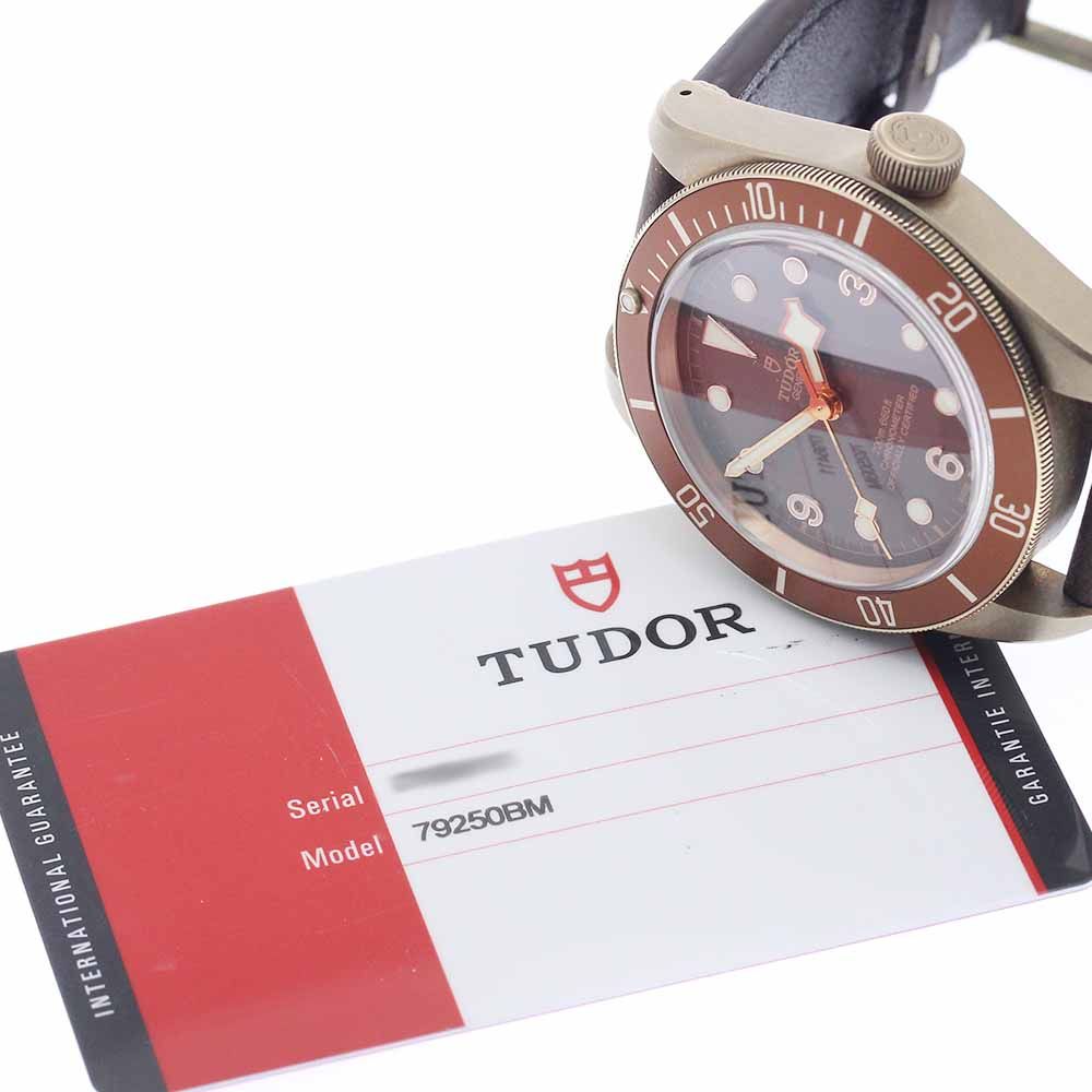 チュードル TUDOR 79250BM ヘリテージ ブラックベイ ブロンズ 自動巻き