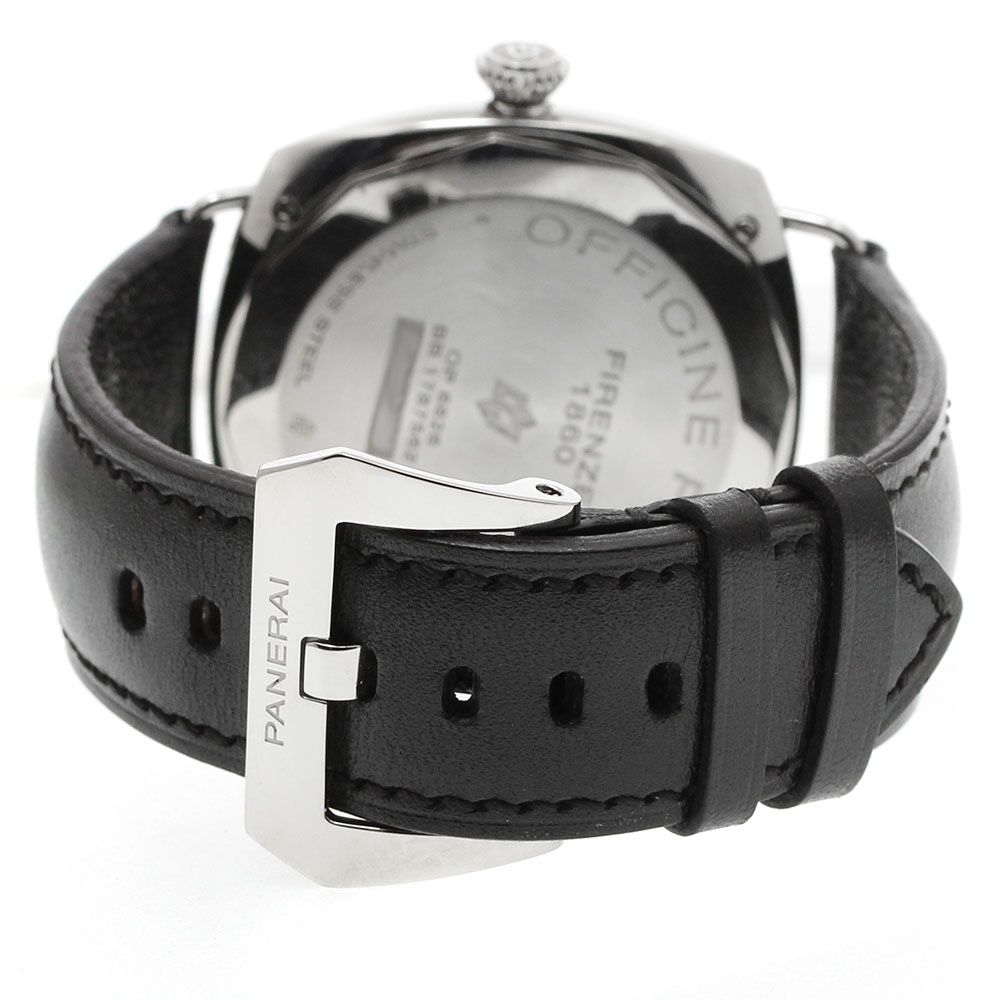 パネライ PANERAI PAM00380 ラジオミール ブラックシール ロゴ