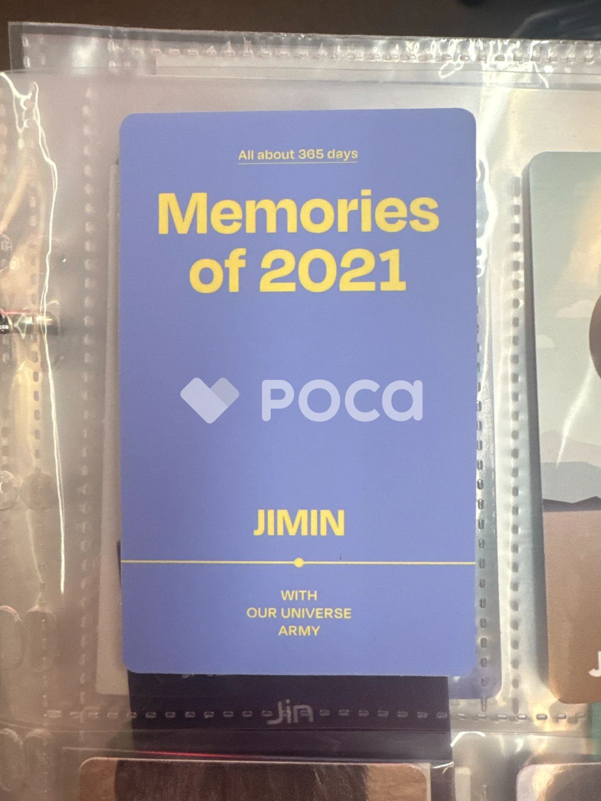 BTS ジミン BTS Memories Of 2021 DVD/DIGITAL CODE - メルカリ
