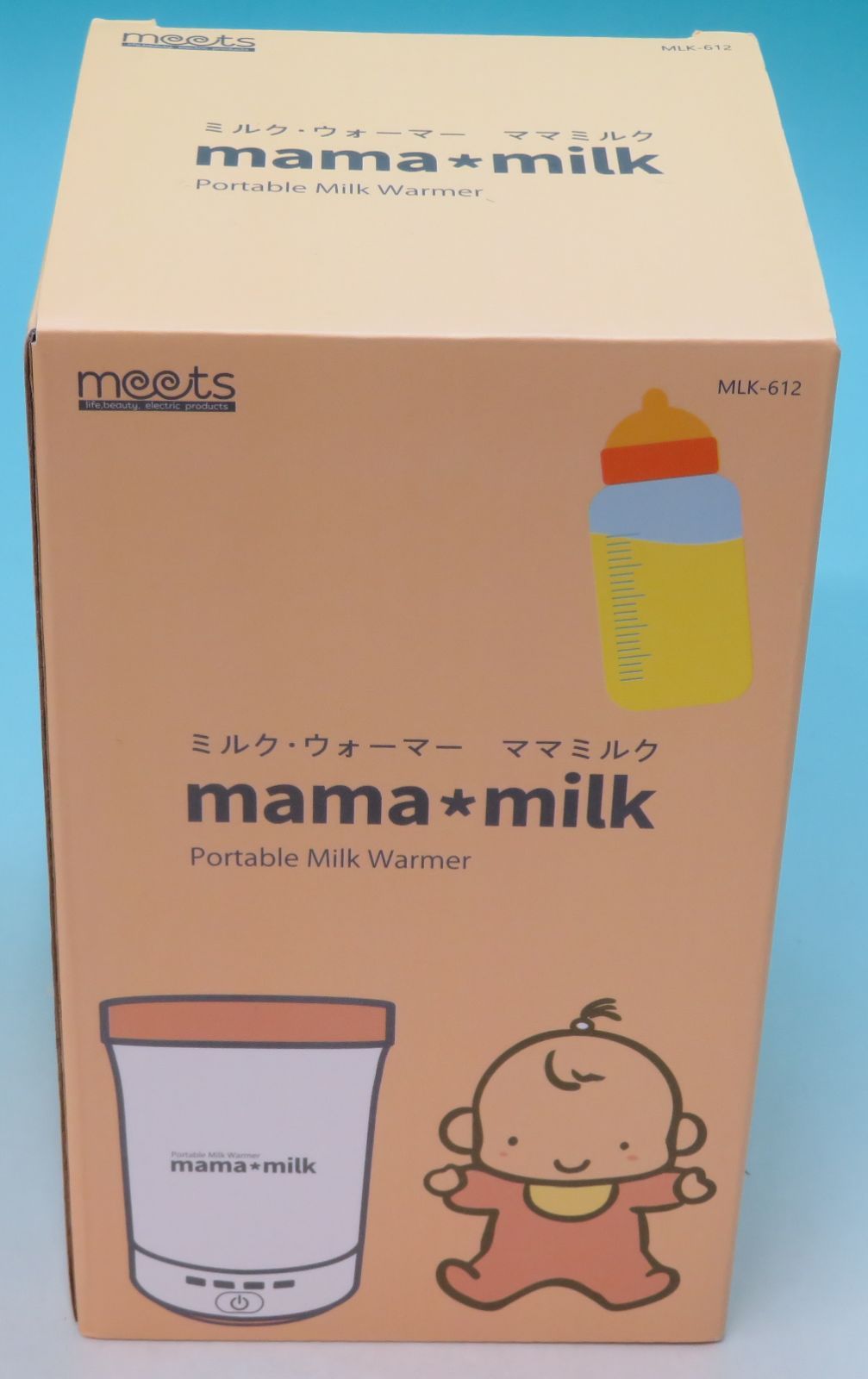 Mitsutani Electric 三ッ谷電機 ■ mama*milk ママミルク MLK-612 調乳器具 適温キープ ■ 2022年6月1日 新品 未使用（店頭購入品）