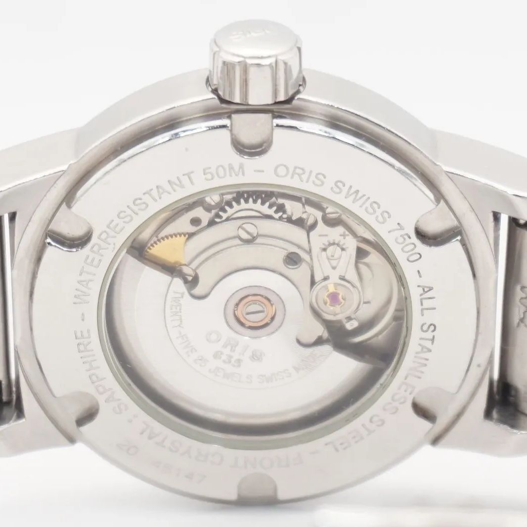 稼動品 オーバーホール済 オリス BC3 デイデイト 7500 ビッグクラウン 