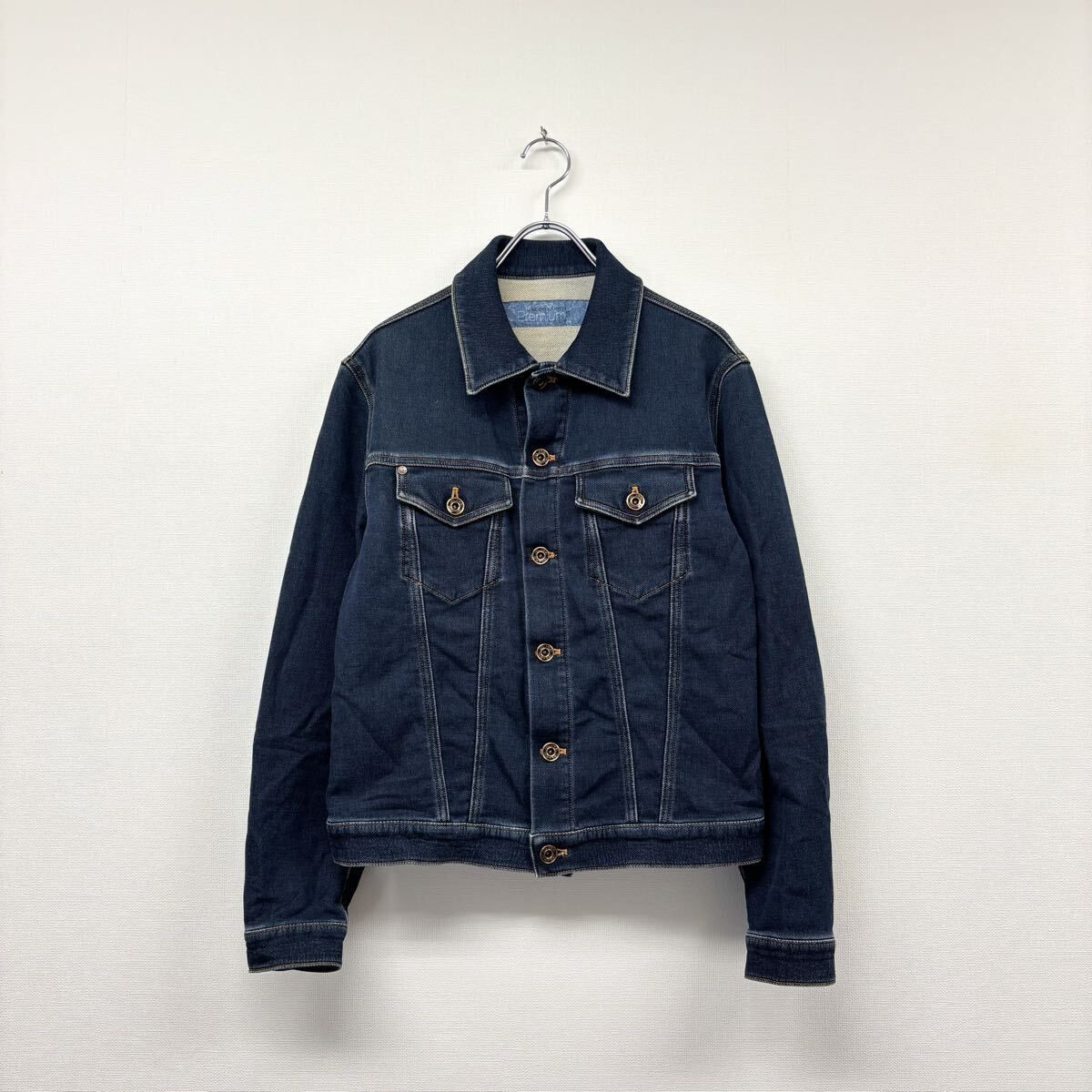 JACOB COHENヤコブコーエンヴィンテージ加工ラムレザーブルゾンジャケット 中古・古着通販】JACOB COHEN (ヤコブコーエン) レザージャケット
