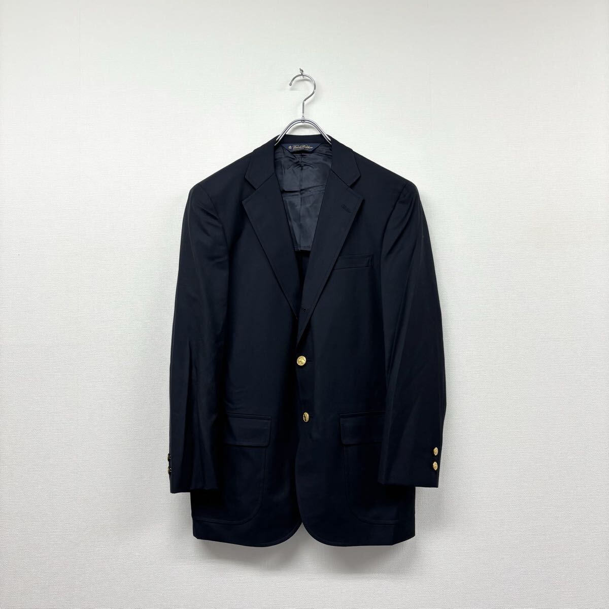 美品　ブルックスブラザーズ　1818 Madison　紺ブレザー　XXXL ブルックス ブラザーズ / 紺ブレザーのサイズ感や使用感をレビュー