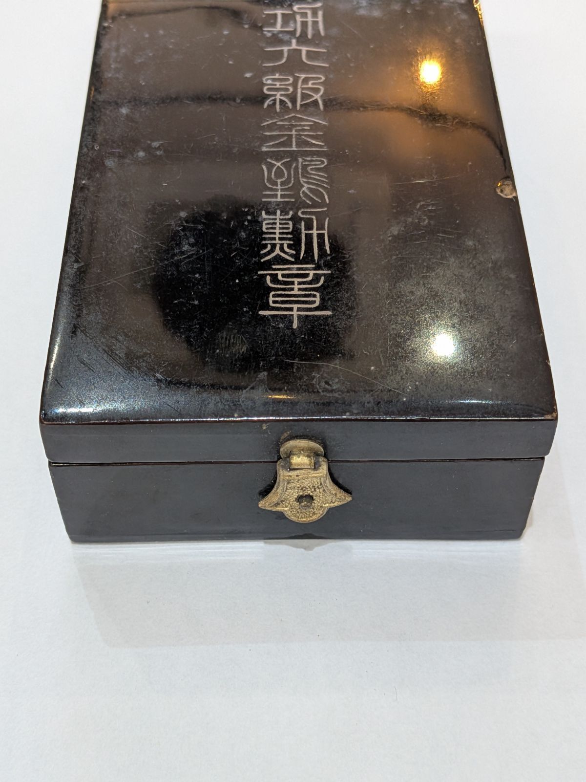 希少・当時物】旧日本軍 功六級金鵄勲章（金仕上げ）略綬 • 共箱