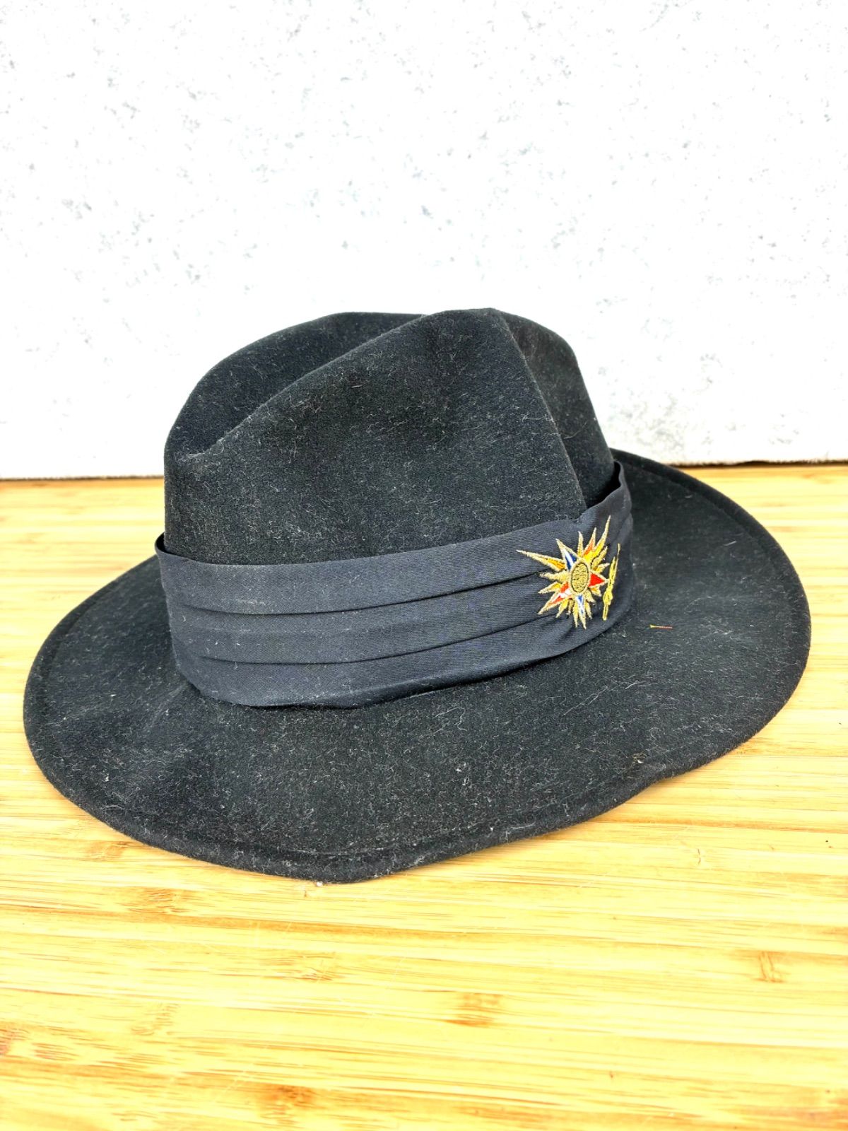 【中古品】ブリヂストン ジャンボ尾崎ハット。「FEDORA(フェドーラ)」タイプ