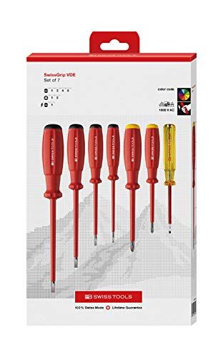 【新品・3営業日で発送】PBスイスツールズ社 58541.CBB *スイスグリップ・絶縁ドライバーセット(BOX) 58541.CBB
