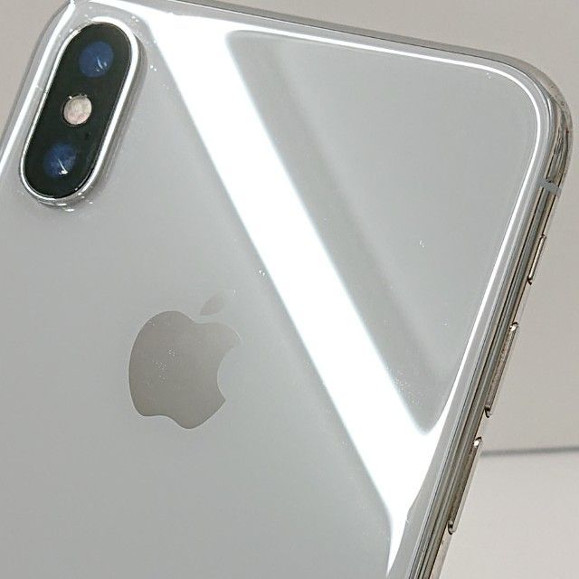 iPhoneX 256GB ドコモ シルバー 送料無料 本体 c19240 - メルカリ