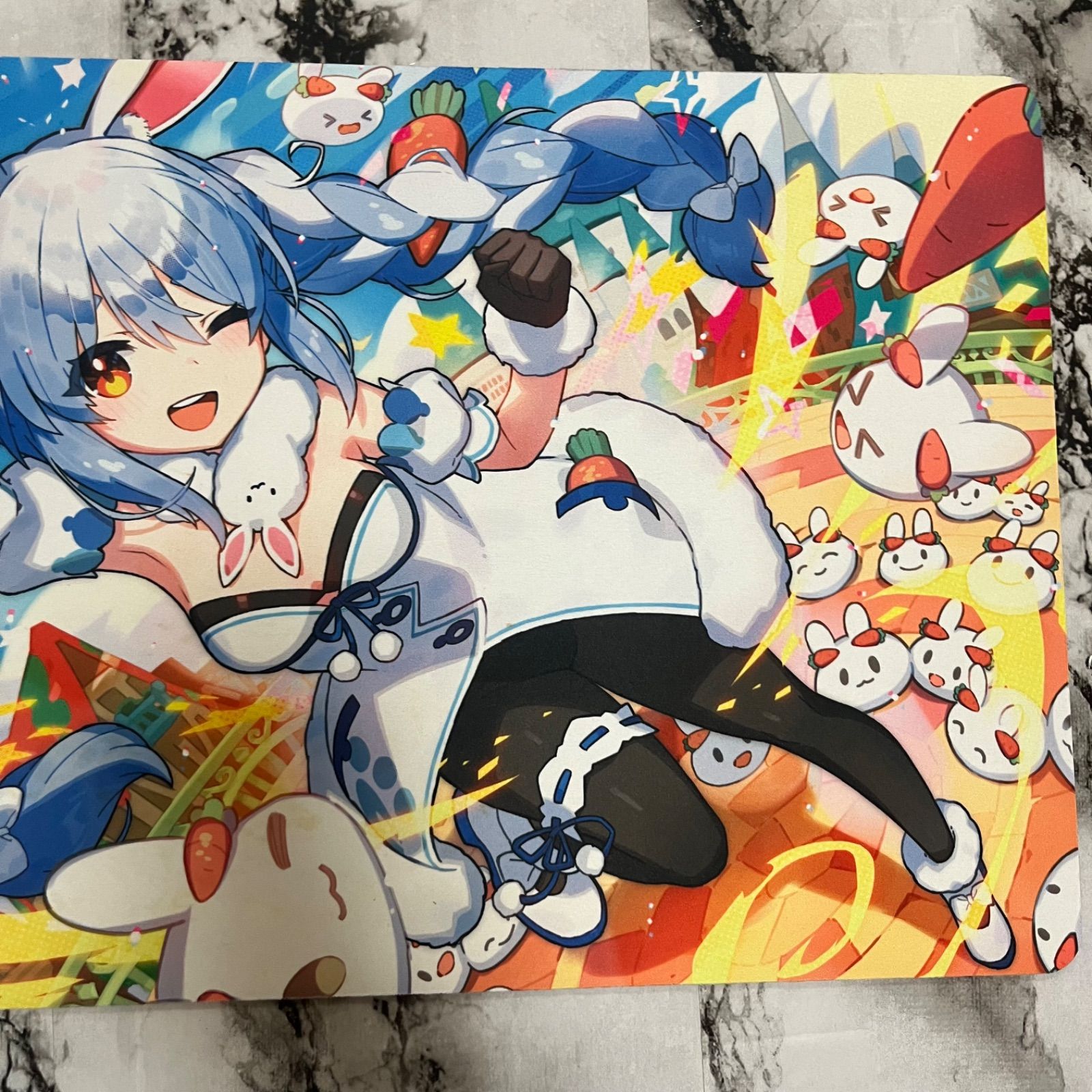 ホロライブ 兎田ぺこら ラバーマット 2022 生誕祭 グッズ ☆ - メルカリ