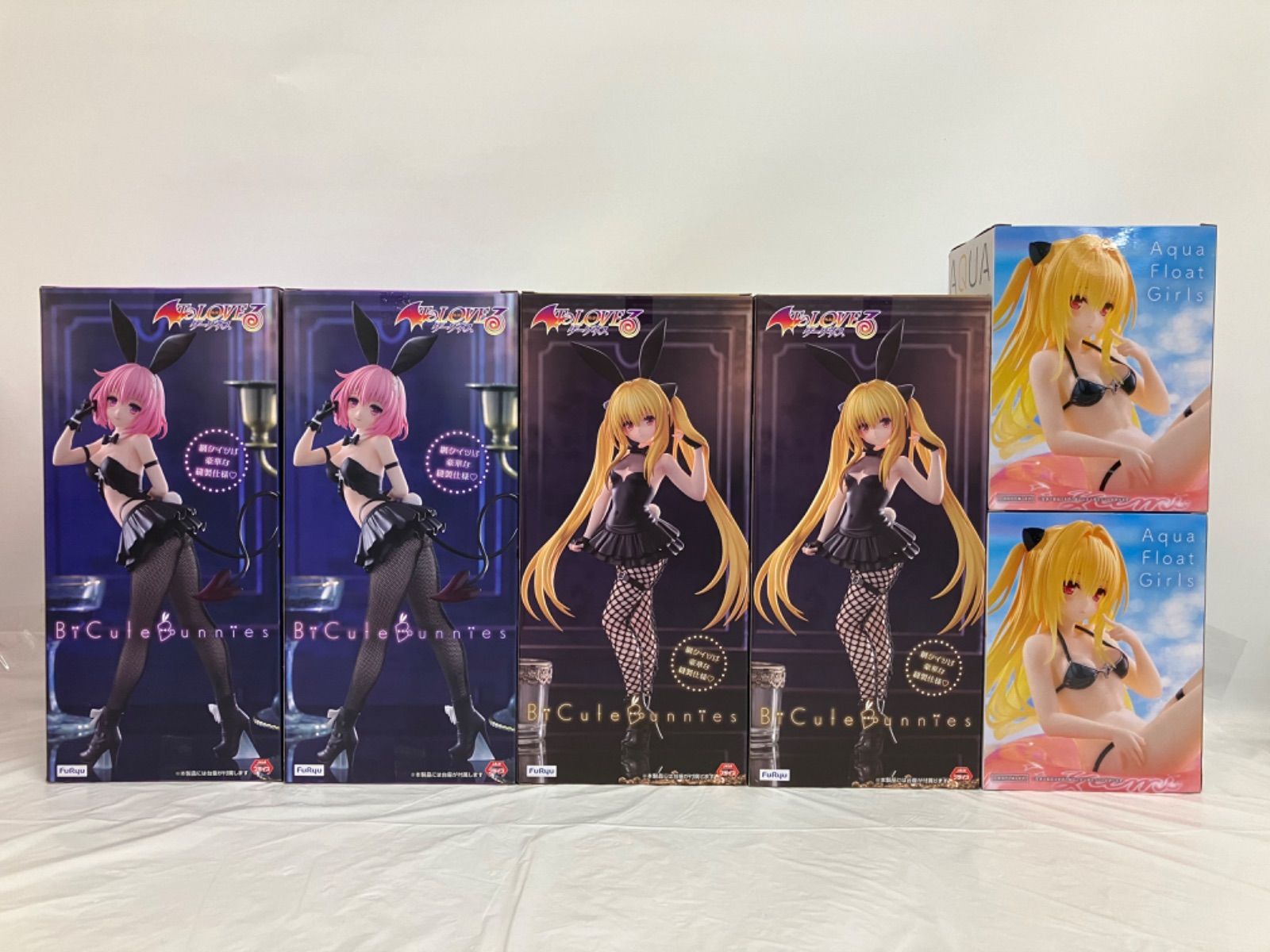 未開封 ToLoveるダークネス AquaFloatGirlsフィギュア 金色の闇