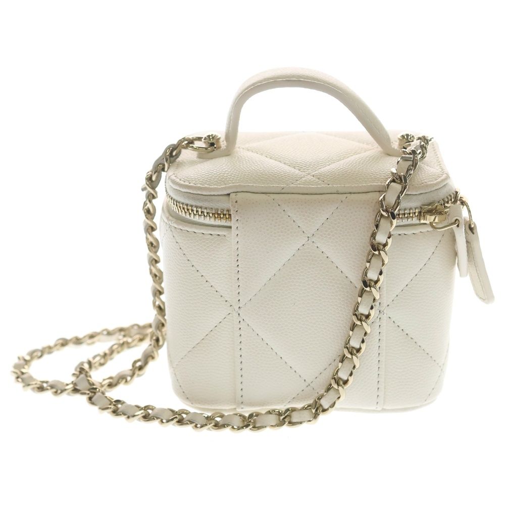 CHANEL (シャネル) ミニ バニティバッグ ショルダーバッグ チェーン