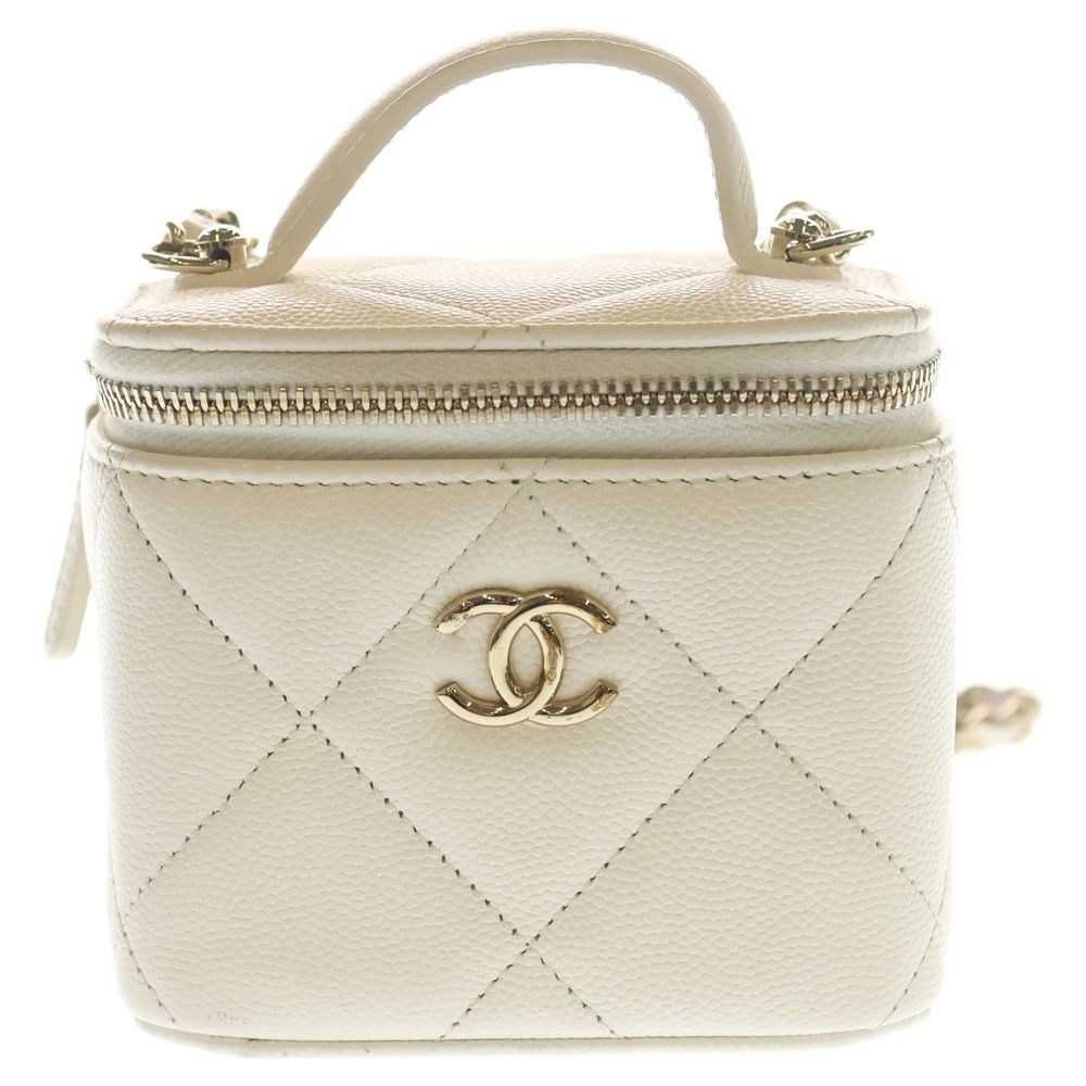 CHANEL バニティバッグ CHANEL (シャネル) ミニ バニティバッグ ショルダーバッグ チェーン