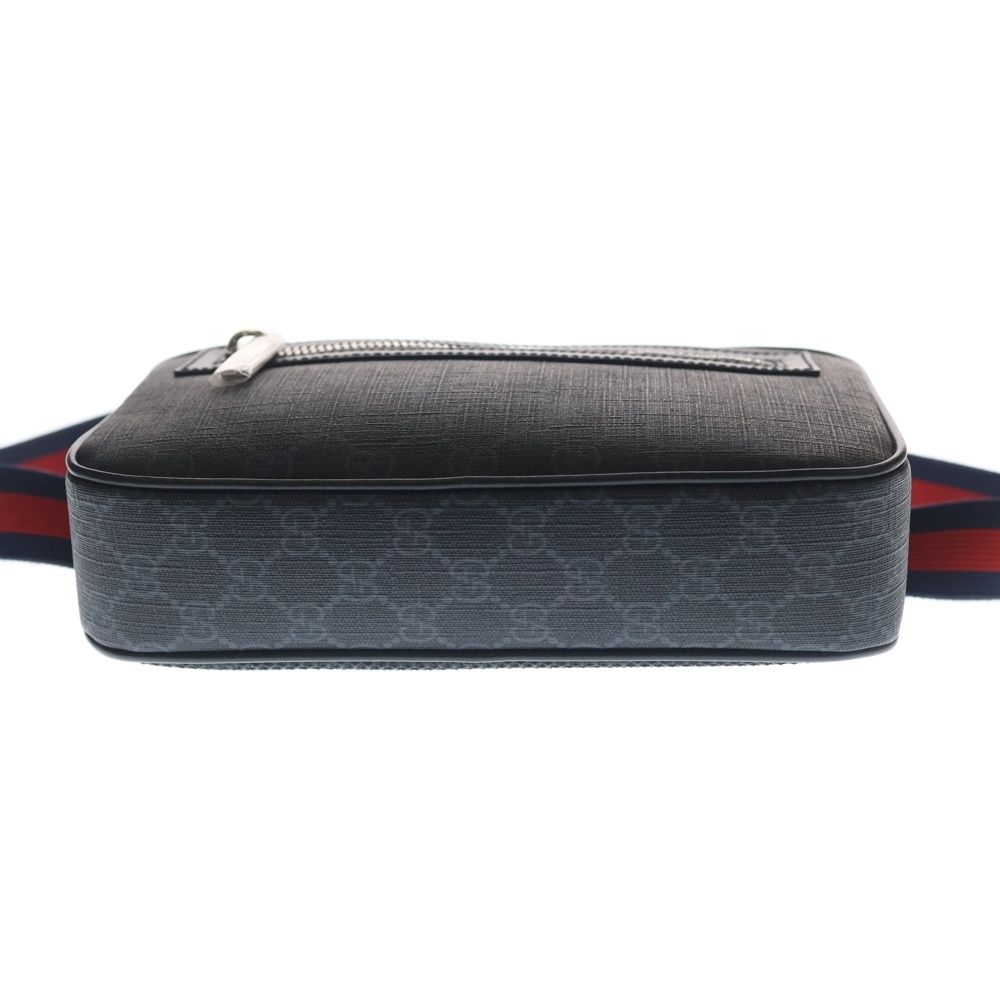GUCCI ボディバッグ ブラック　インプリメ GUCCI (グッチ) GGスプリーム ボディバッグ ウエストバッグ ブラック