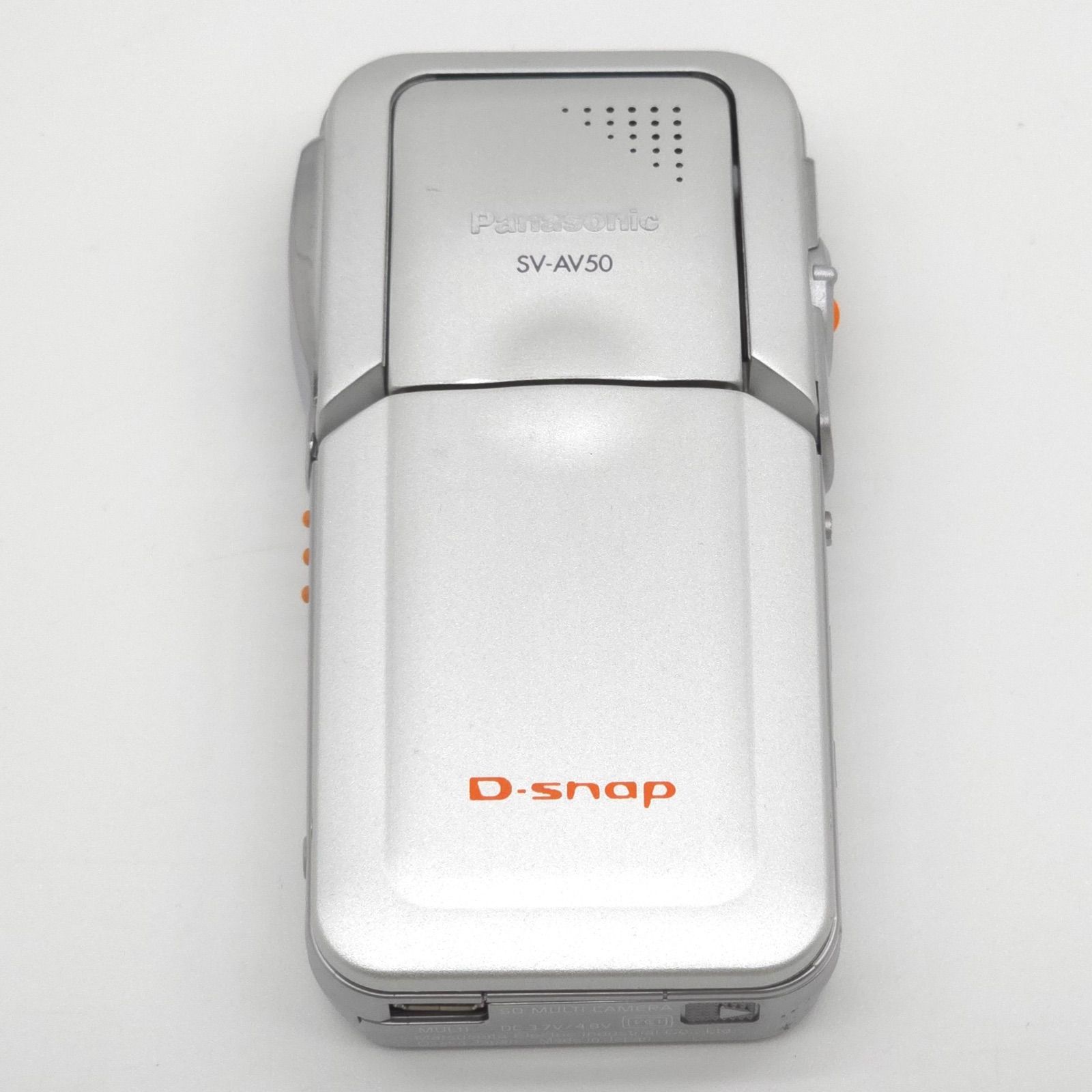 Panasonic パナソニック SV-AV50 D-snap マルチカメラ シルバー 動作品