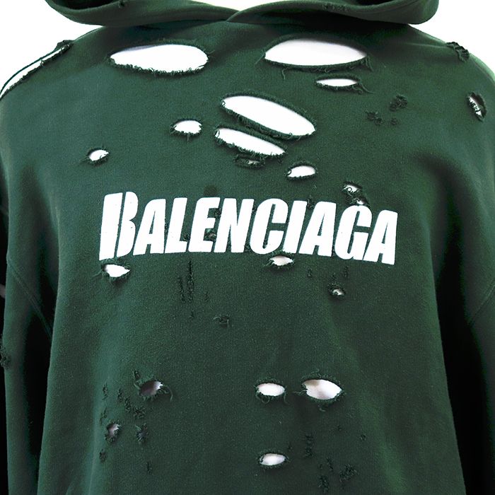 美品】BALENCIAGA バレンシアガ スウェットパーカー サイズ XXS メンズ 
