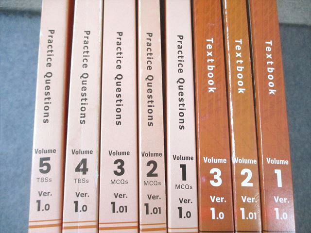 CPA会計学院 米国公認会計士 FAR テキスト/Practice Questions Vol.1〜3 ver1.01 2024年合格目標 状態良多数 6冊 100L4D CPA会計学院 米国公認会計士 FAR テキスト/Practice Questions Vol.1