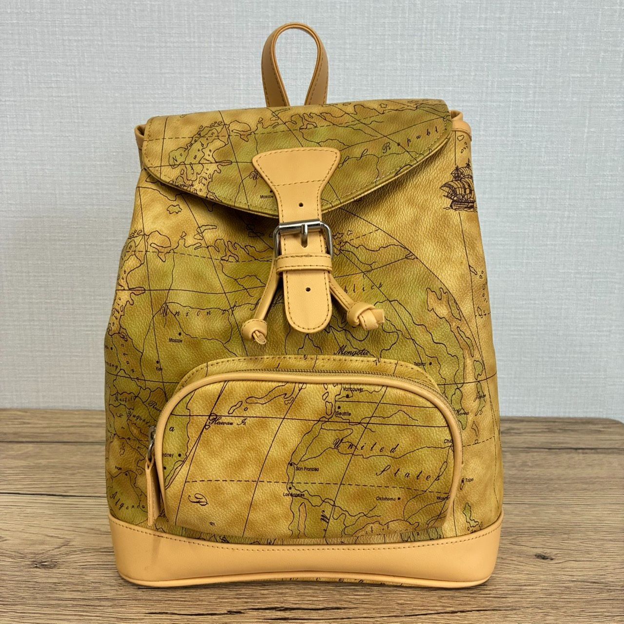 leather extra レザーエクストラ プリマクラッセ風 リュック 未使用 大 