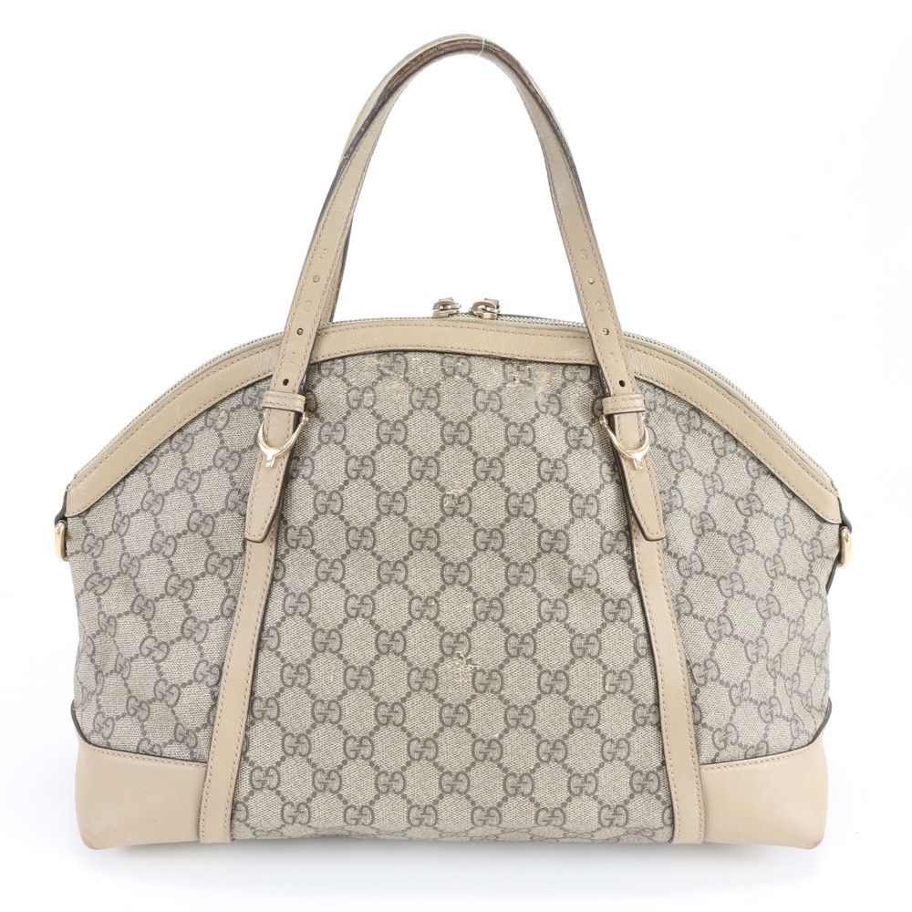 GUCCI グッチ GGスプリーム レザー トートバッグ ハンドバッグ A4可能 グッチ GGスプリーム 309614 レザー トート バッグ 肩掛け ショルダー
