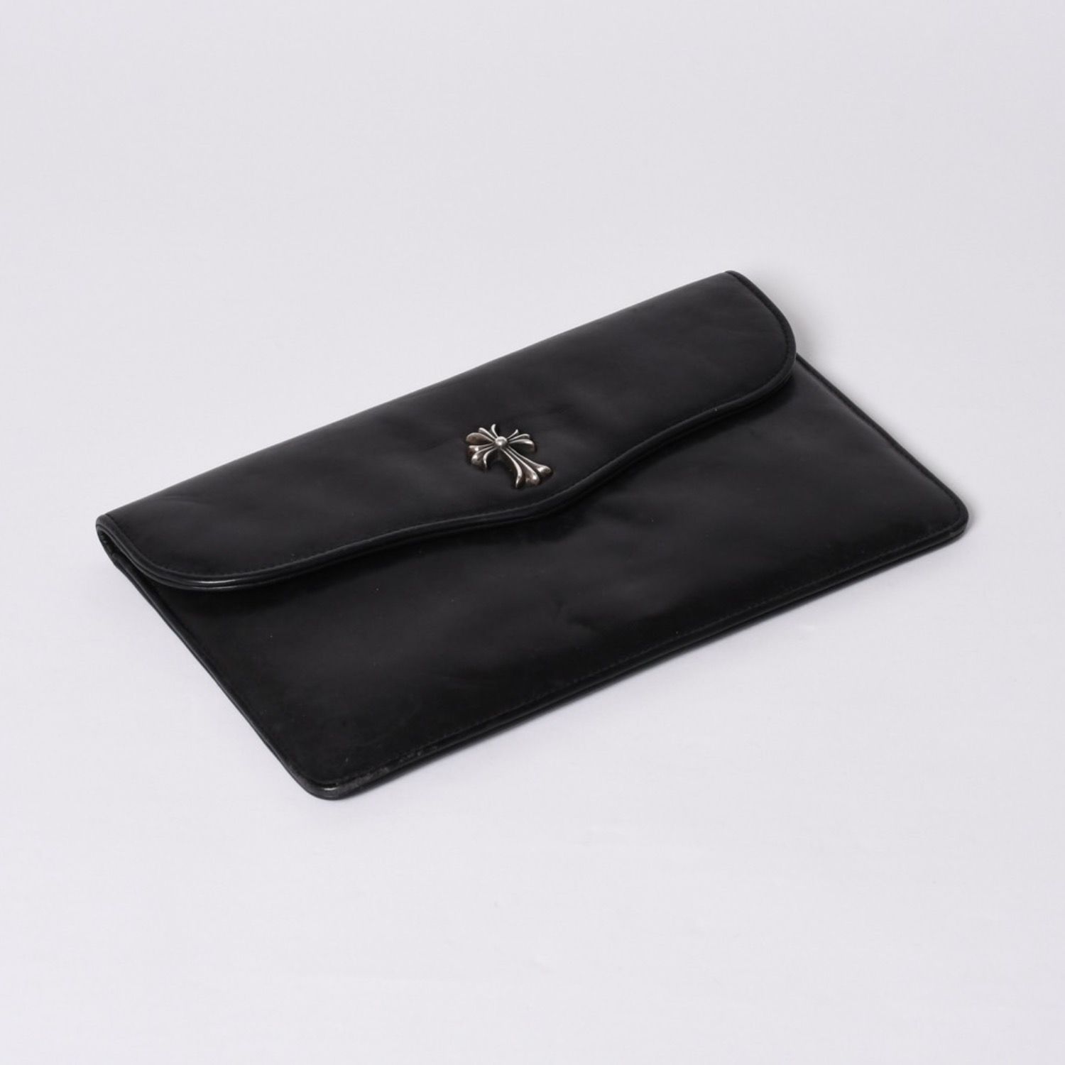 CHROME HEARTS クロムハーツ レザークラッチバッグ セカンドバッグ 