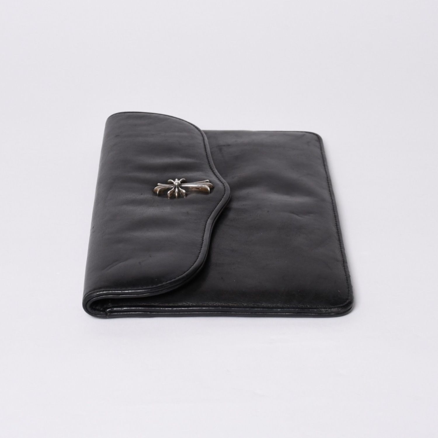 CHROME HEARTS クロムハーツ レザークラッチバッグ セカンドバッグ 