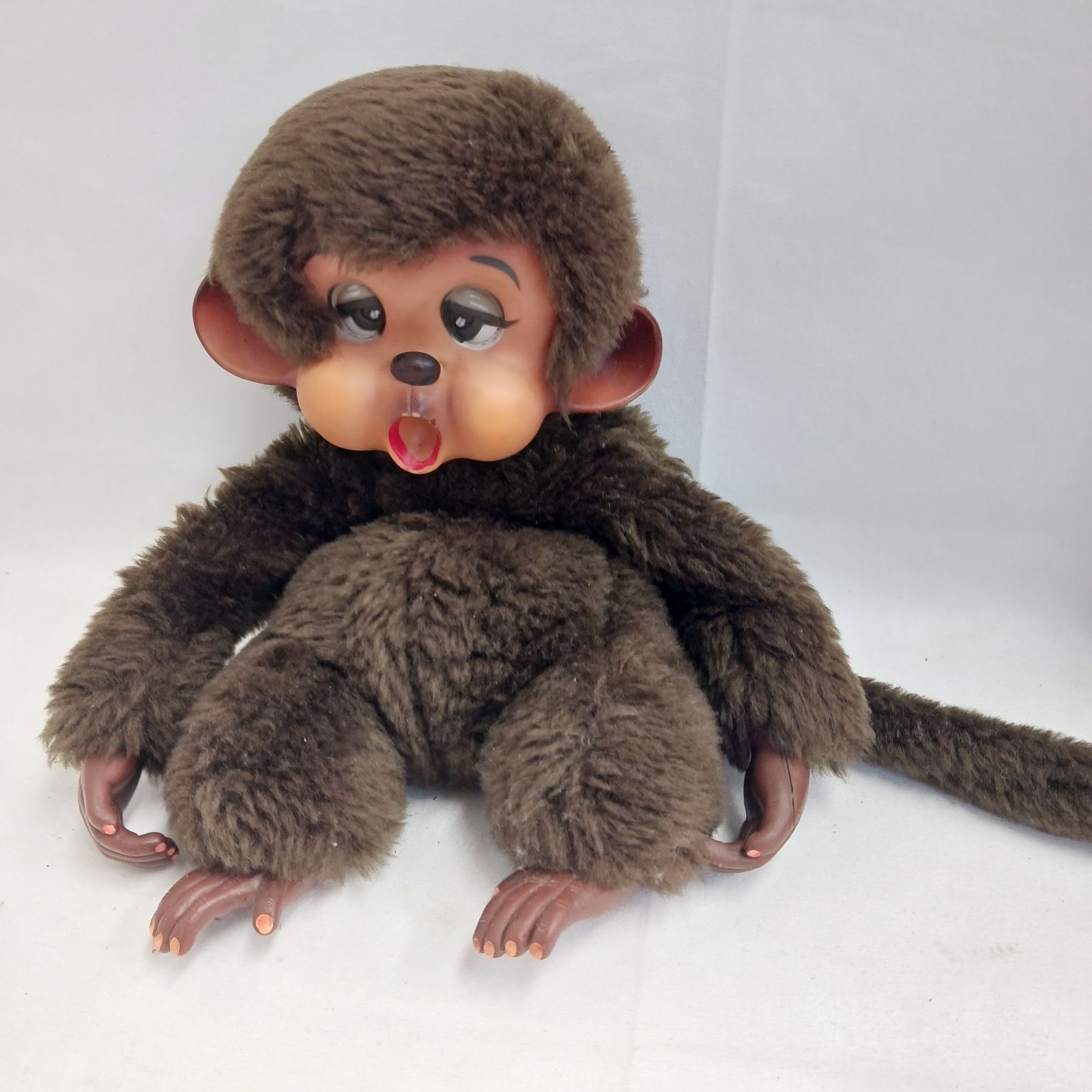 中古品】(株)セキグチ くたくたモンキー ラブラブ 昭和レトロ