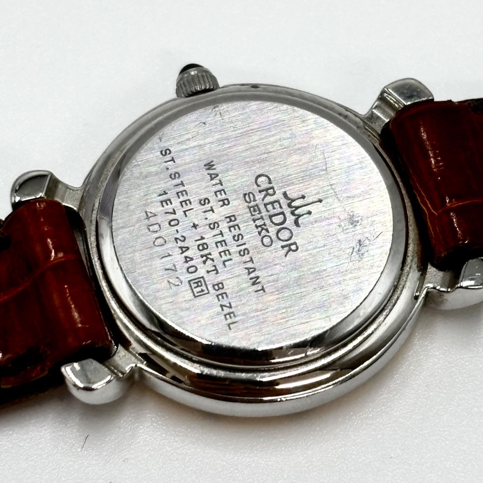 稼動/K18/純正ベルト】CREDOR SEIKO クレドール セイコー 腕時計 