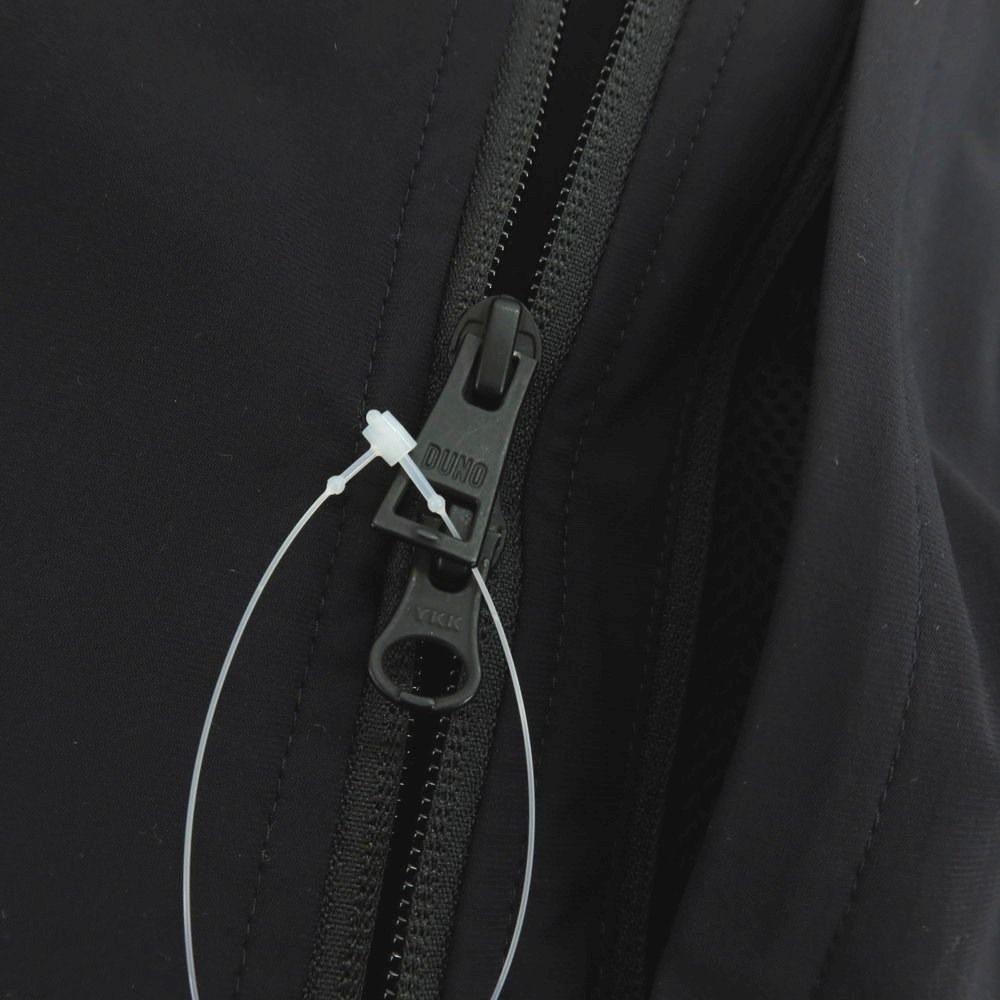 中古】デュノ DUNO ストレッチ ナイロン ダブルジップ フーデッド