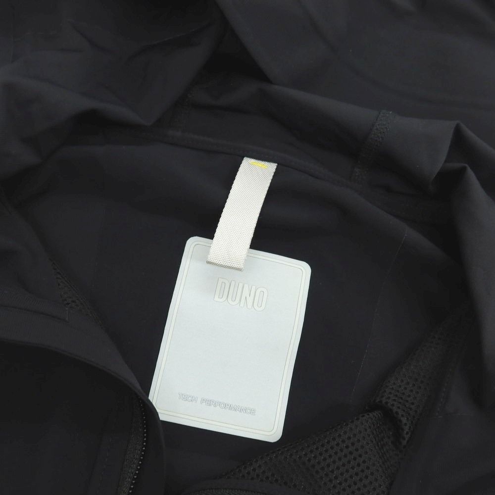 中古】デュノ DUNO ストレッチ ナイロン ダブルジップ フーデッド