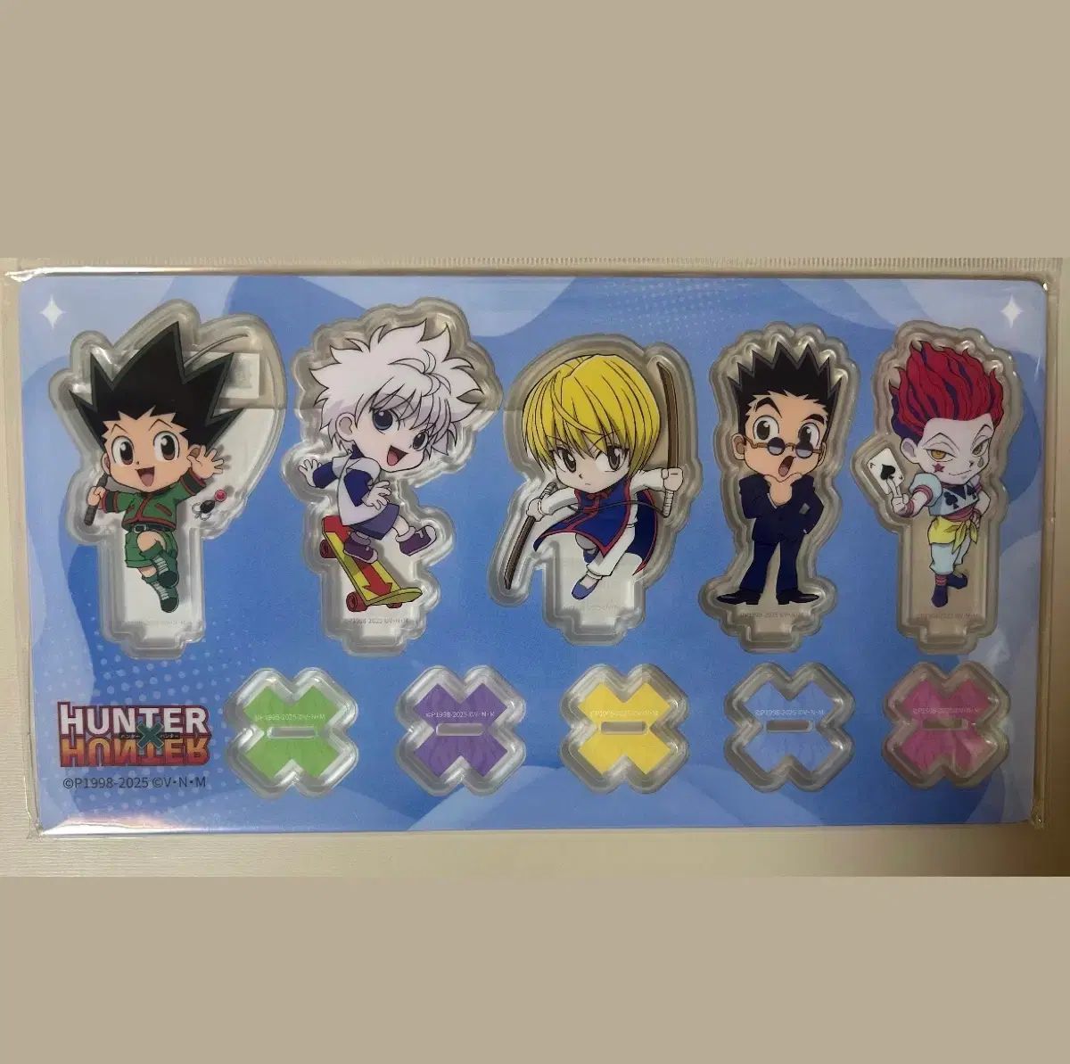 HUNTER×HUNTER アクリルスタンド キルア ゴン クラピカ ヒソカ 