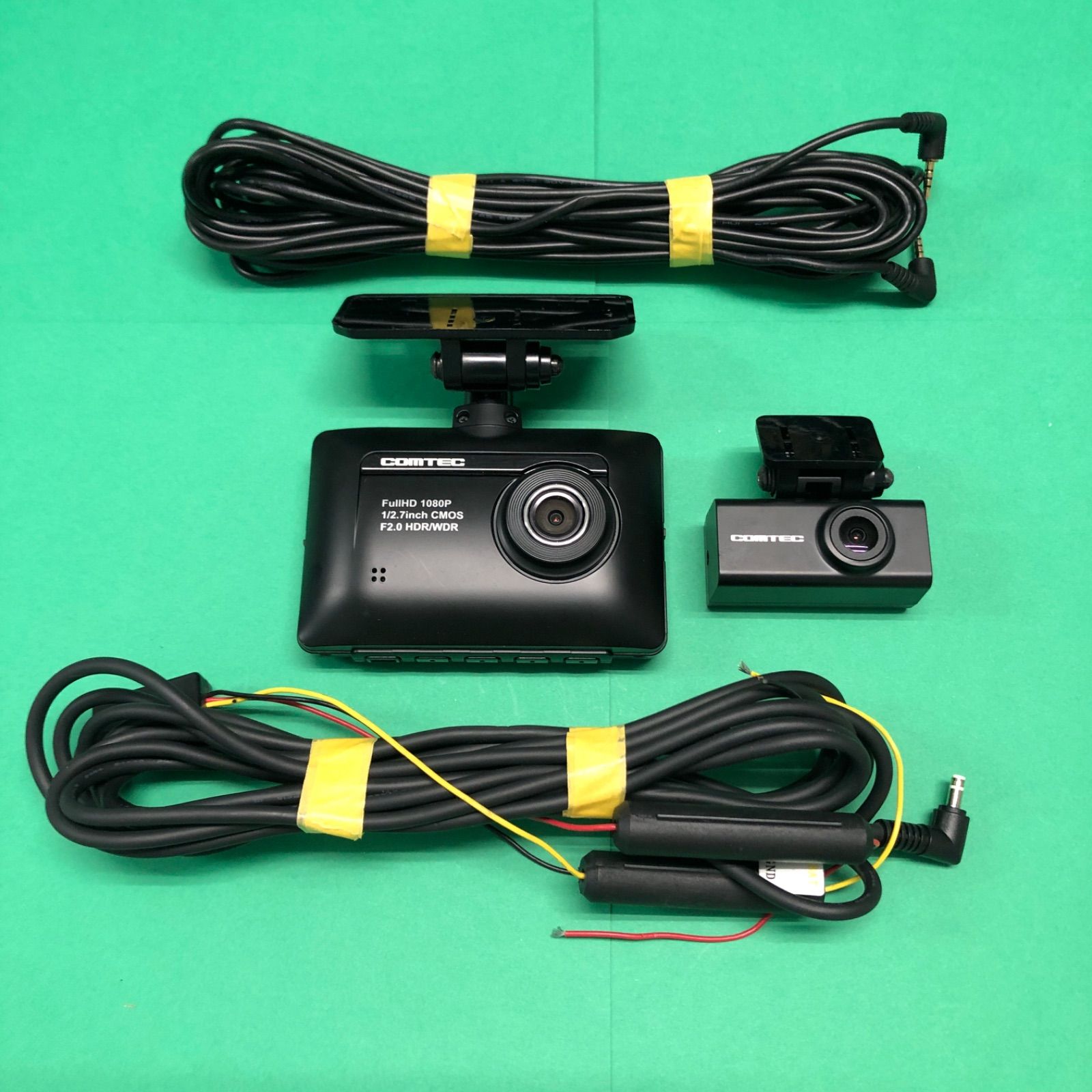 【中古品】コムテックZDR-015 ドライブレコーダー前後2カメラ コムテック（Comtec） ZDR-015 ドライブレコーダー 前後2カメラ YS12