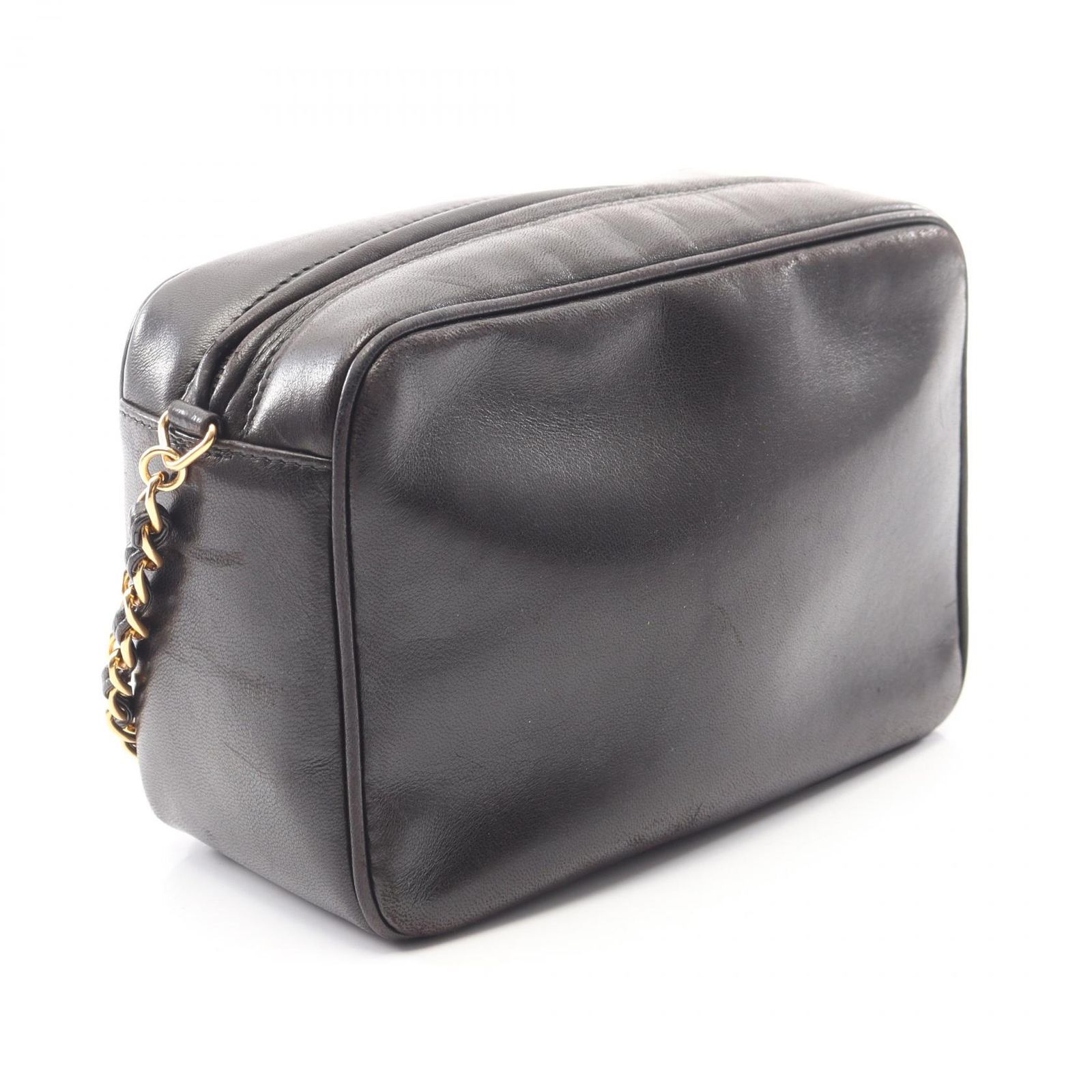 シャネル CHANEL ショルダーバッグ トリプルココマーク タッセル 