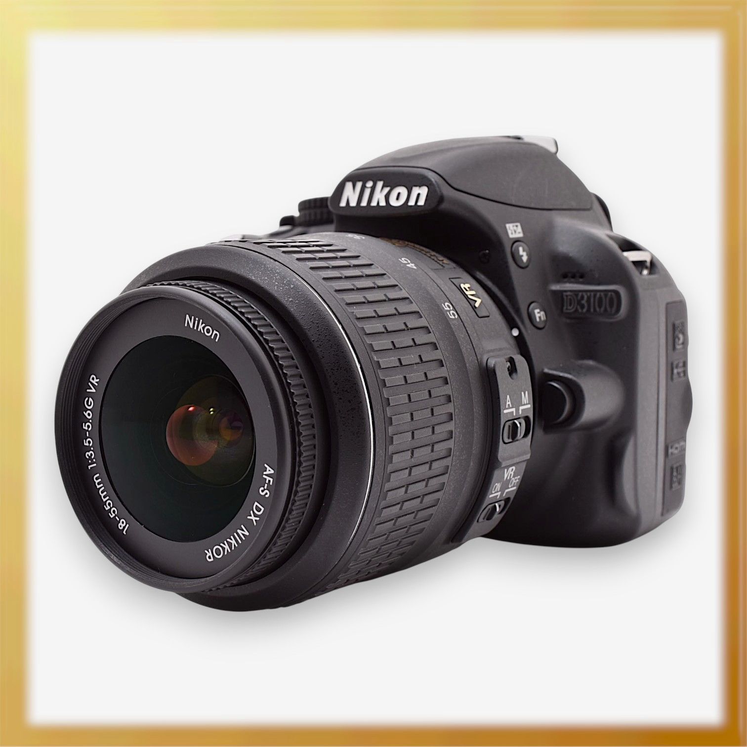 Nikon D3100◆ショット数少なめ◆スマホ転送◆一眼レフカメラ◆すぐ使える 訳あり格安】Nikon D3100 一眼レフデビューセット初心者向け デジタル