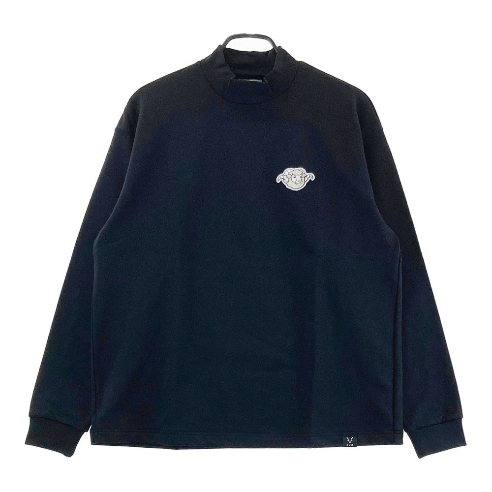 サイズ：3 CPG GOLF シーピージーゴルフ 2109-24217 長袖ハイネックTシャツ  ブラック系 [240101676307] ゴルフウェア メンズ ストスト サイズ：3 CPG GOLF シーピージーゴルフ 2109-24217 長袖ハイネックT