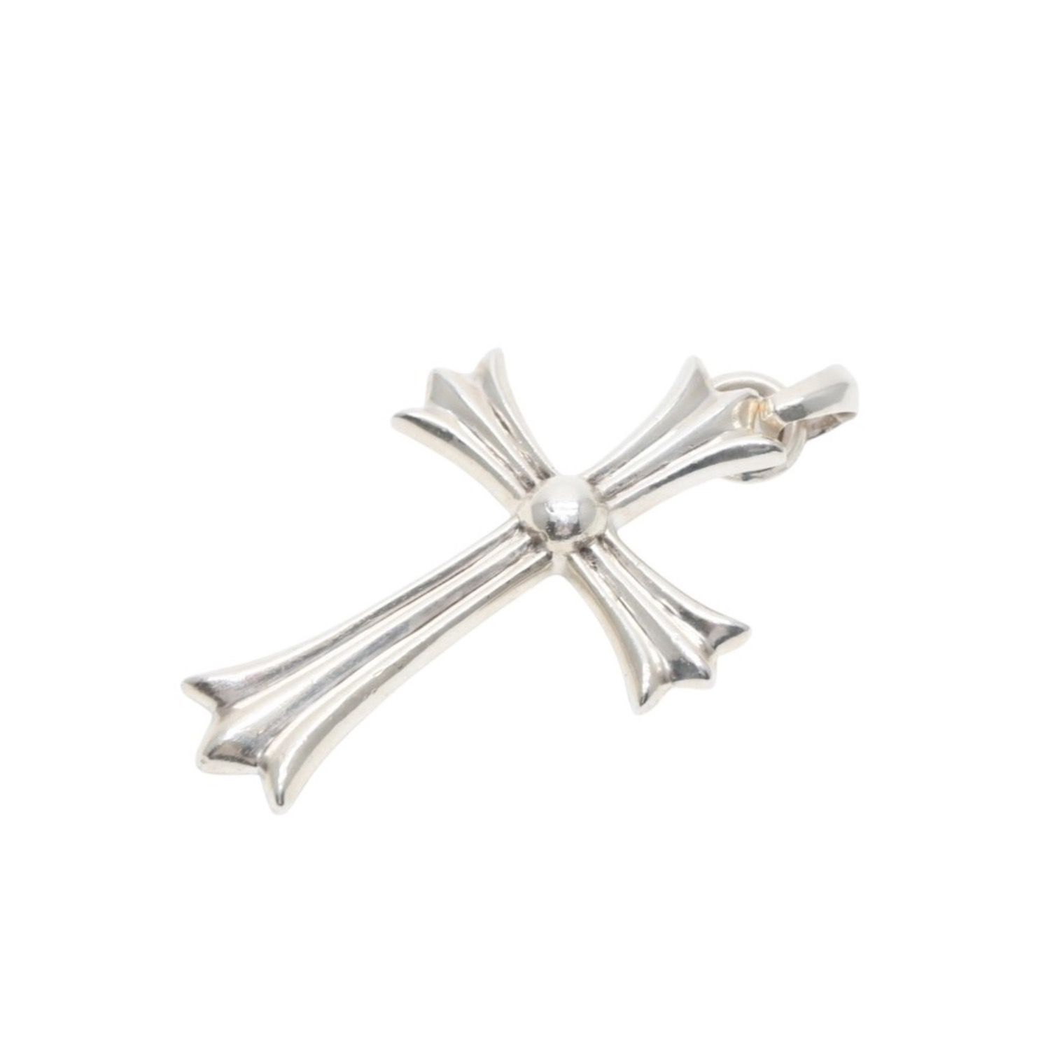 CHROME HEARTS クロムハーツ ラージクロス ベイル ネックレス 重量約 