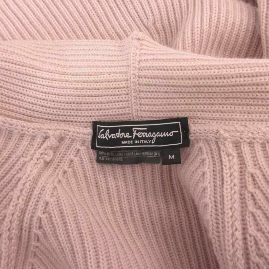 サルヴァトーレフェラガモ Salvatore Ferragamo ラップカーディガン