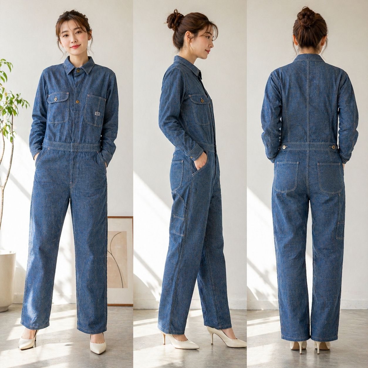 RRL ダブルアールエル　インディゴ　ヘリンボーン　オールインワン　つなぎ RRL ダブルアールエル インディゴ ヘリンボーン オールインワン ツナギ