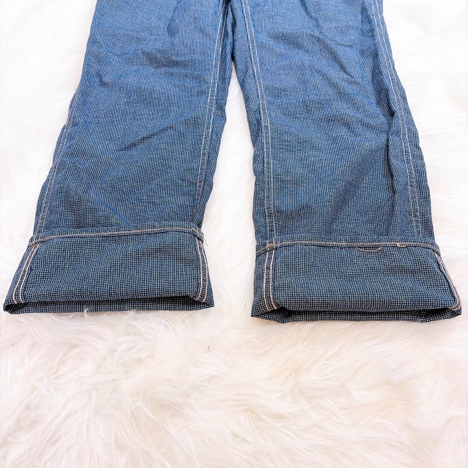 RRL ダブルアールエル インディゴ ヘリンボーン オールインワン ツナギ