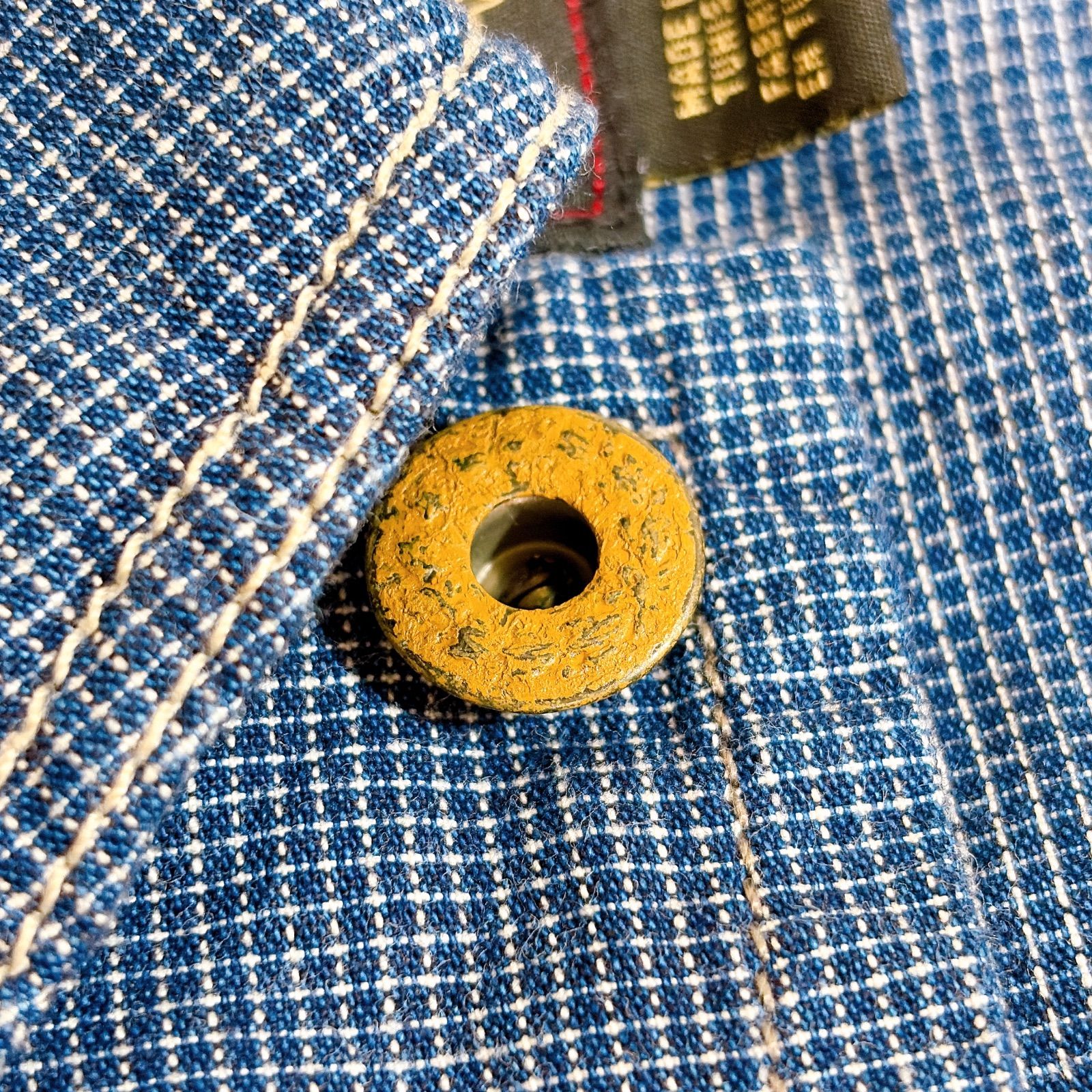 RRL ダブルアールエル インディゴ ヘリンボーン オールインワン ツナギ