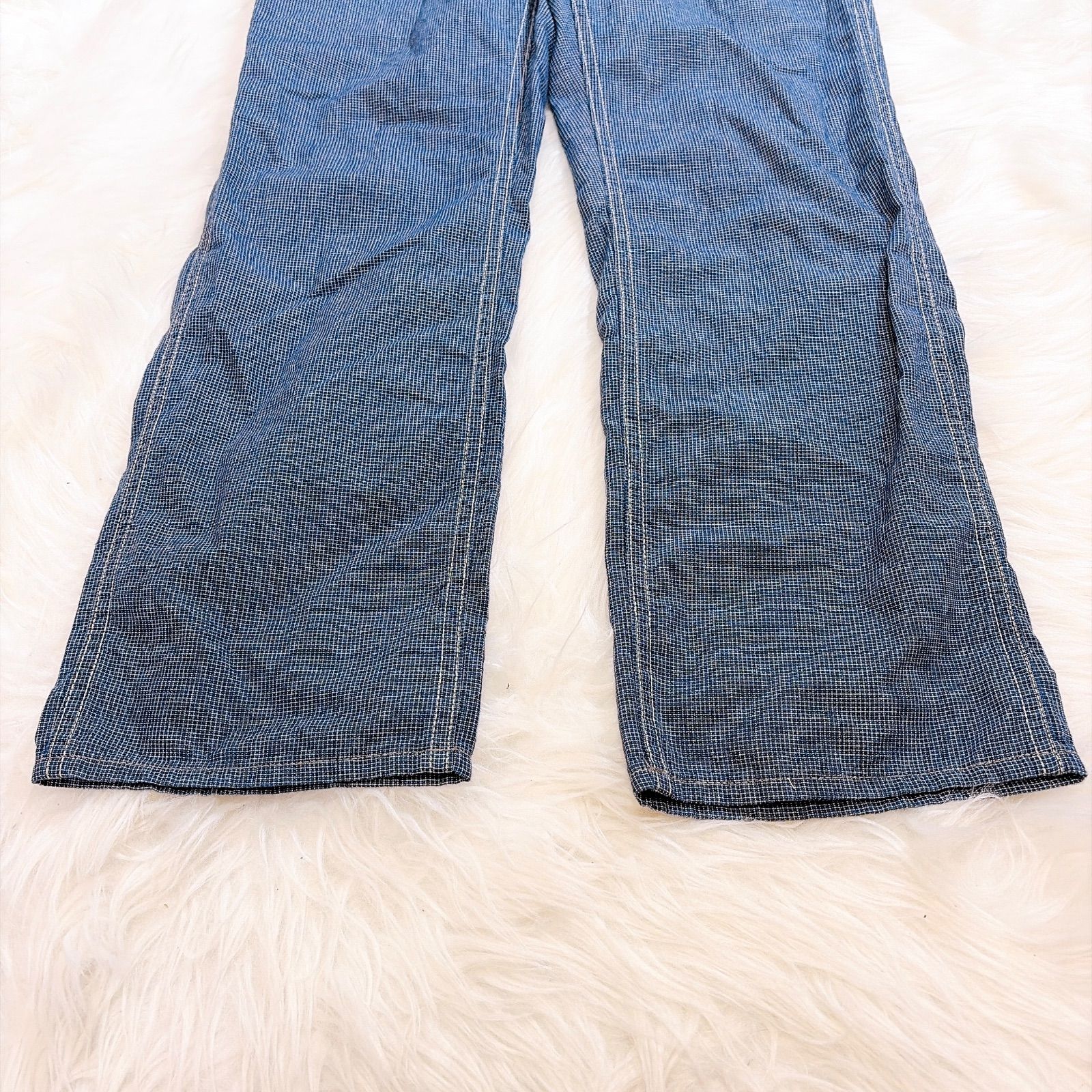 RRL ダブルアールエル インディゴ ヘリンボーン オールインワン ツナギ