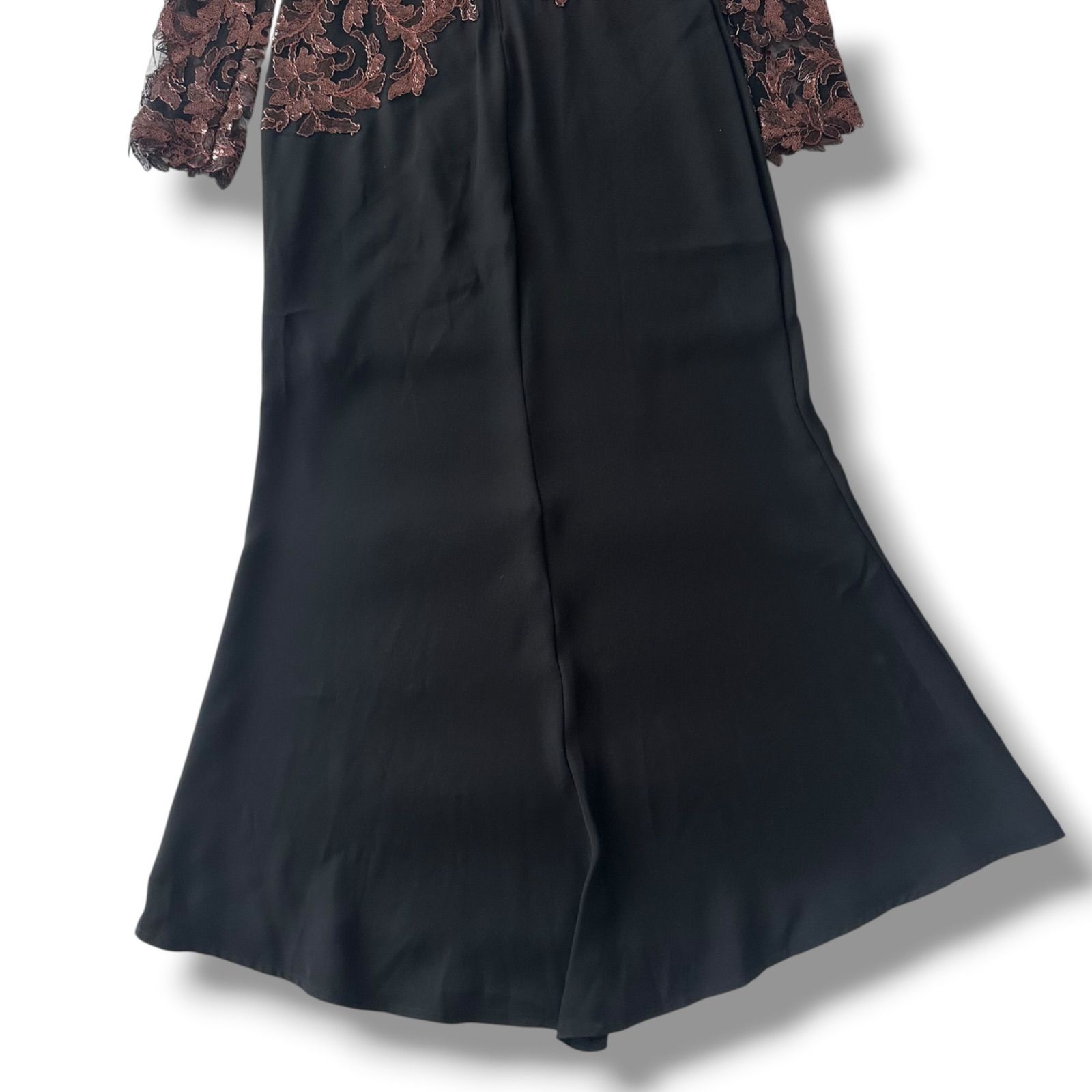 タダシショージ Tadashi Shoji KANYA Gown ドレス スパンコール レース