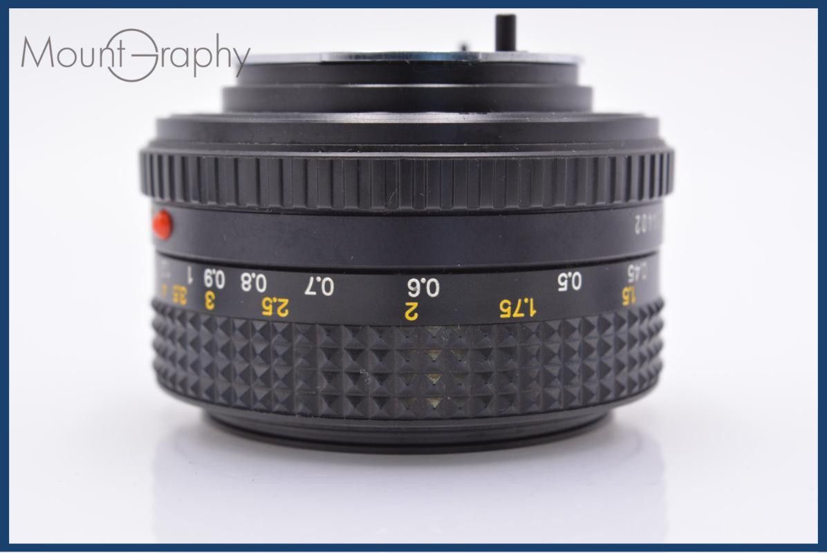 【動作保証】 ミノルタ MINOLTA MD 50mm F1.7 前キャップ&レンズフィルター付 同梱無料 #am6224 動作保証】 ミノルタ MINOLTA MD 50mm F1.7 前キャップ&レンズ