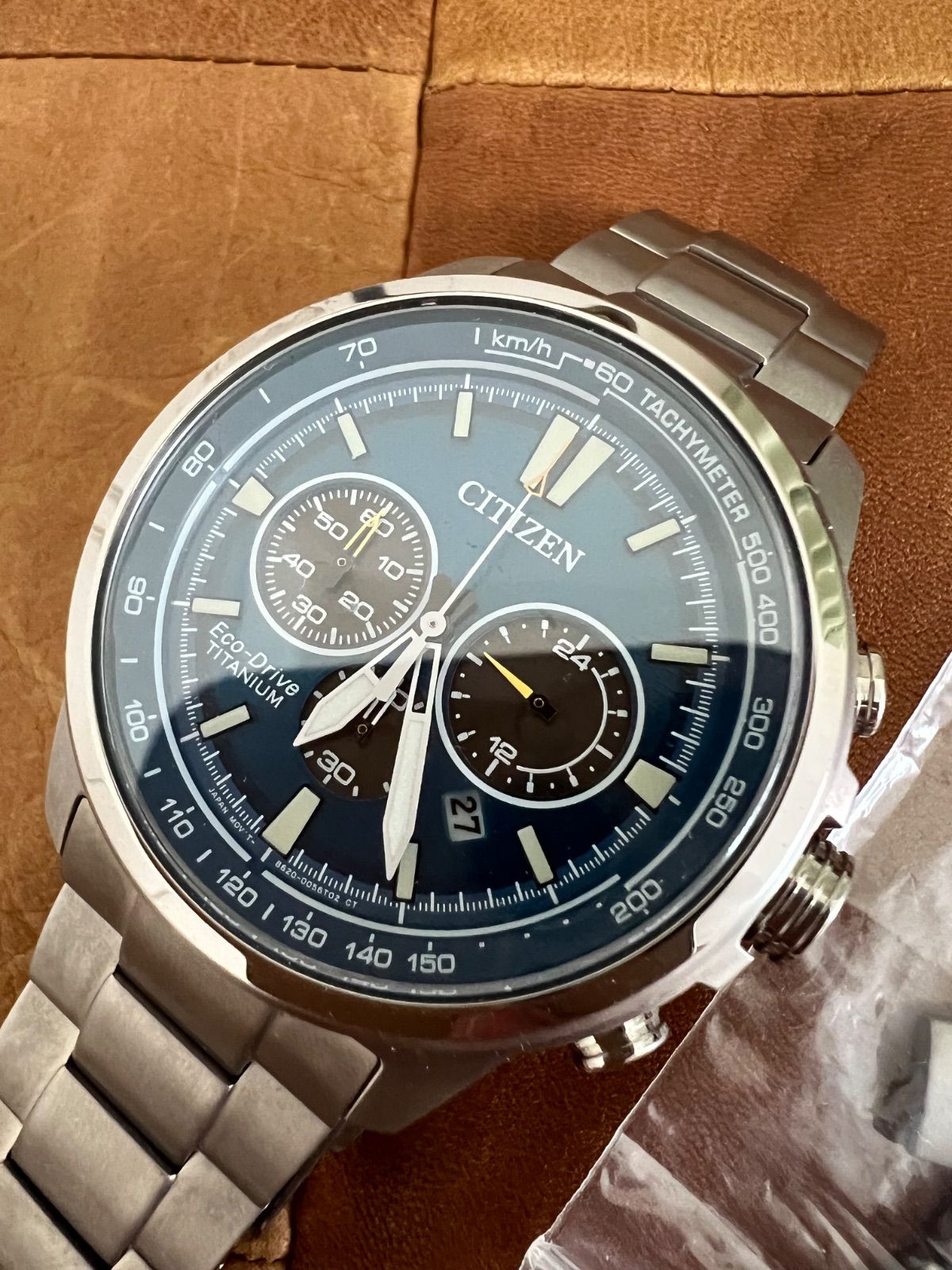 Citizen ECO-DRIVE CA4660-61A エコドライブ クロノグラフ シチズン 