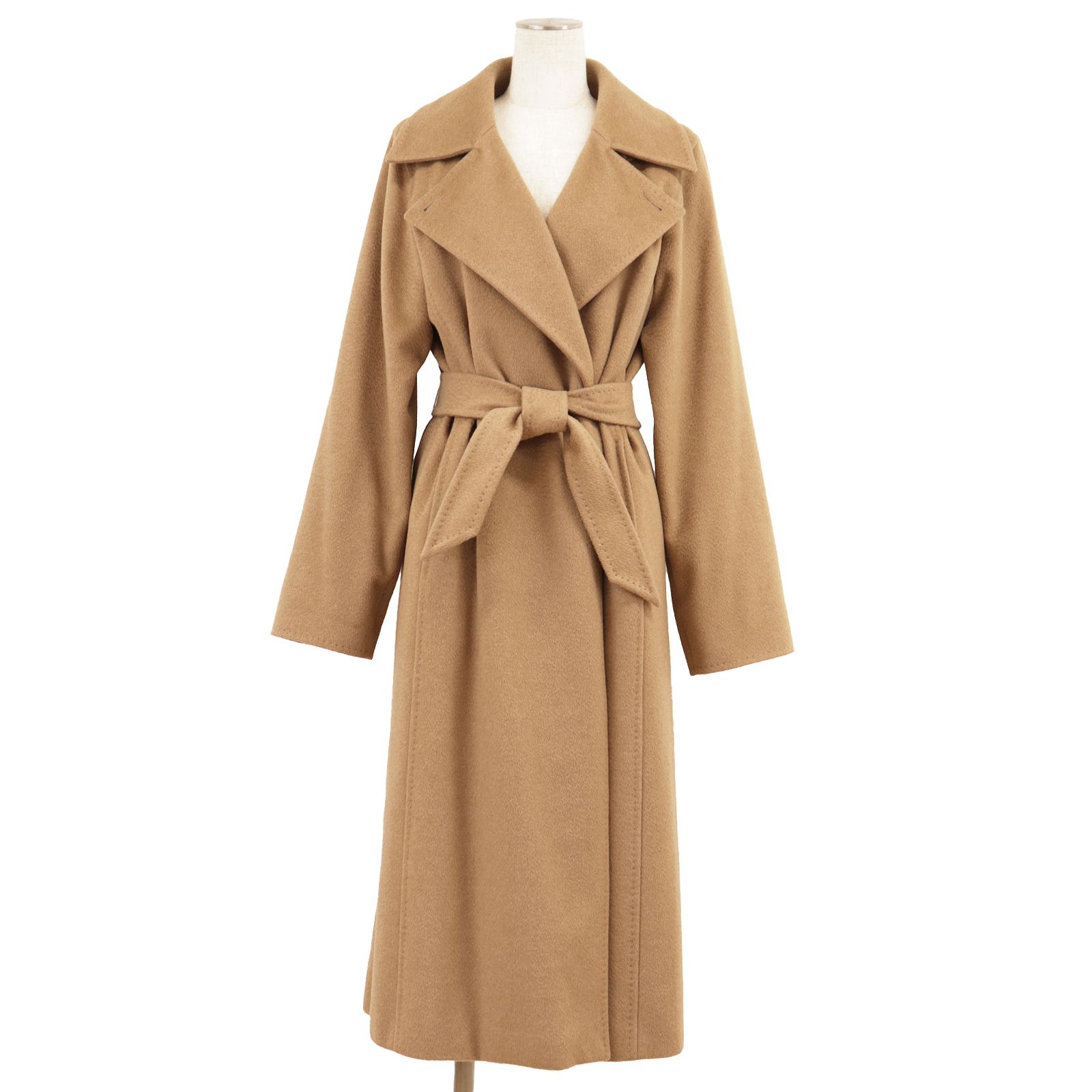美品】MaxMara マックスマーラ ロング コート サイズ 42 レディース 