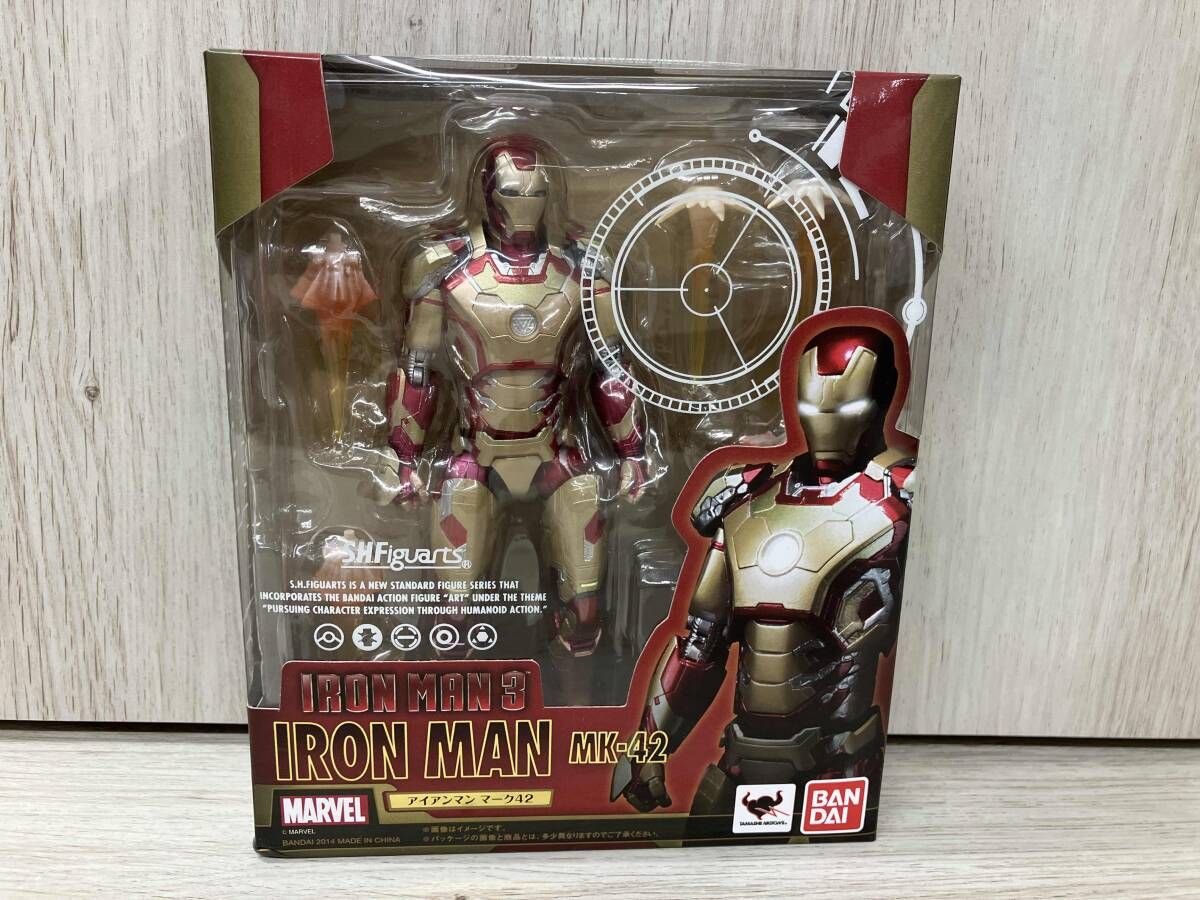 バンダイ S.H.Figuarts アイアンマン マーク ※塗装劣化、べたつきあり 
